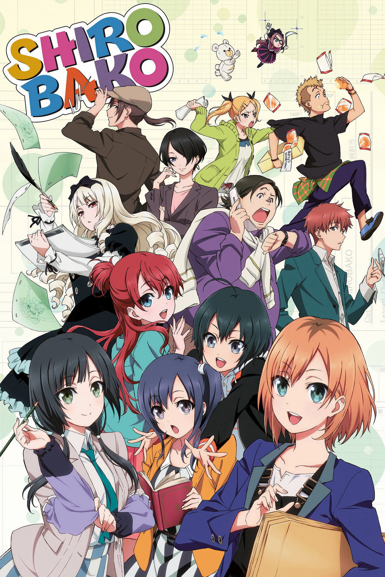 Pôster de SHIROBAKO