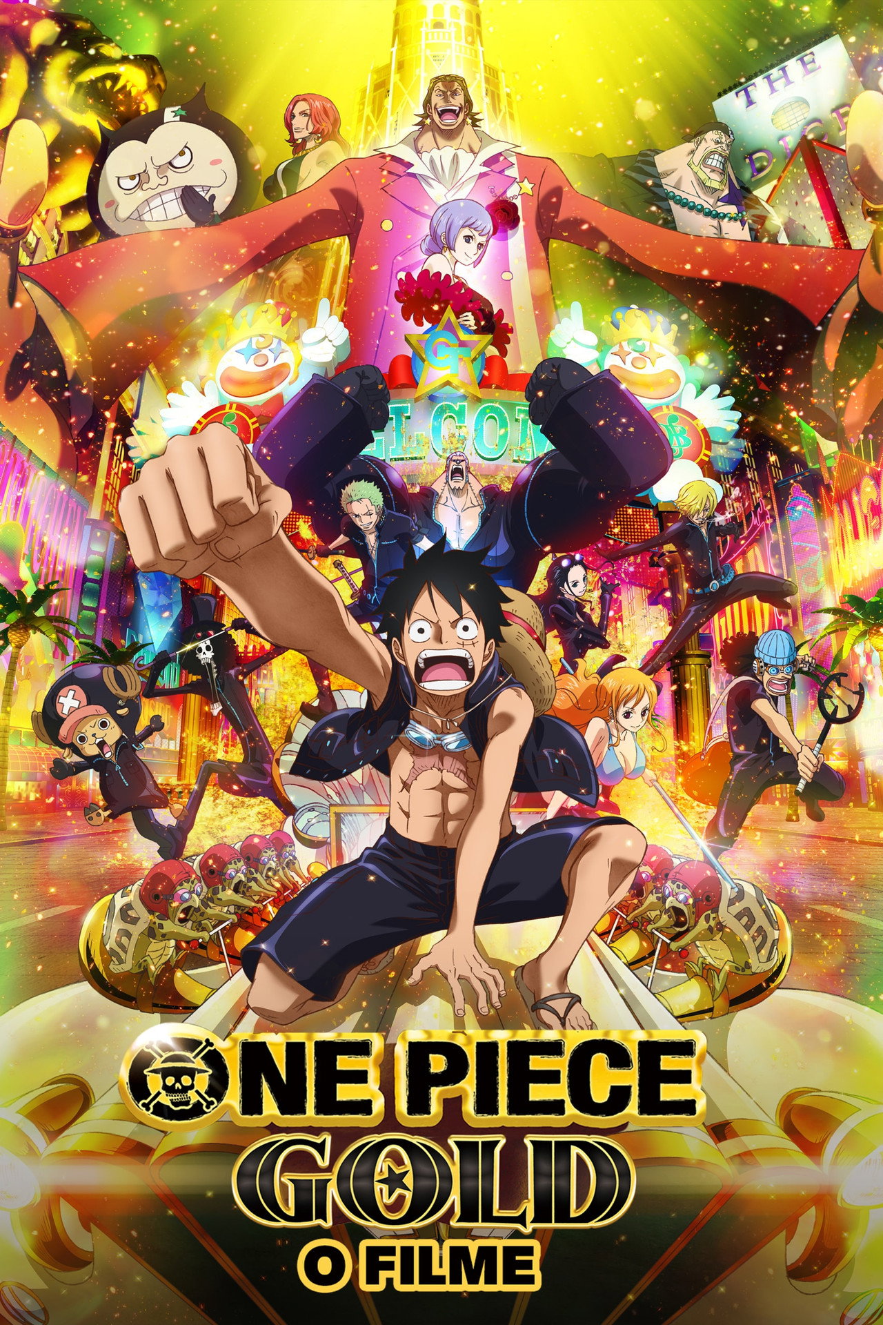 Pôster de One Piece Gold: O Filme