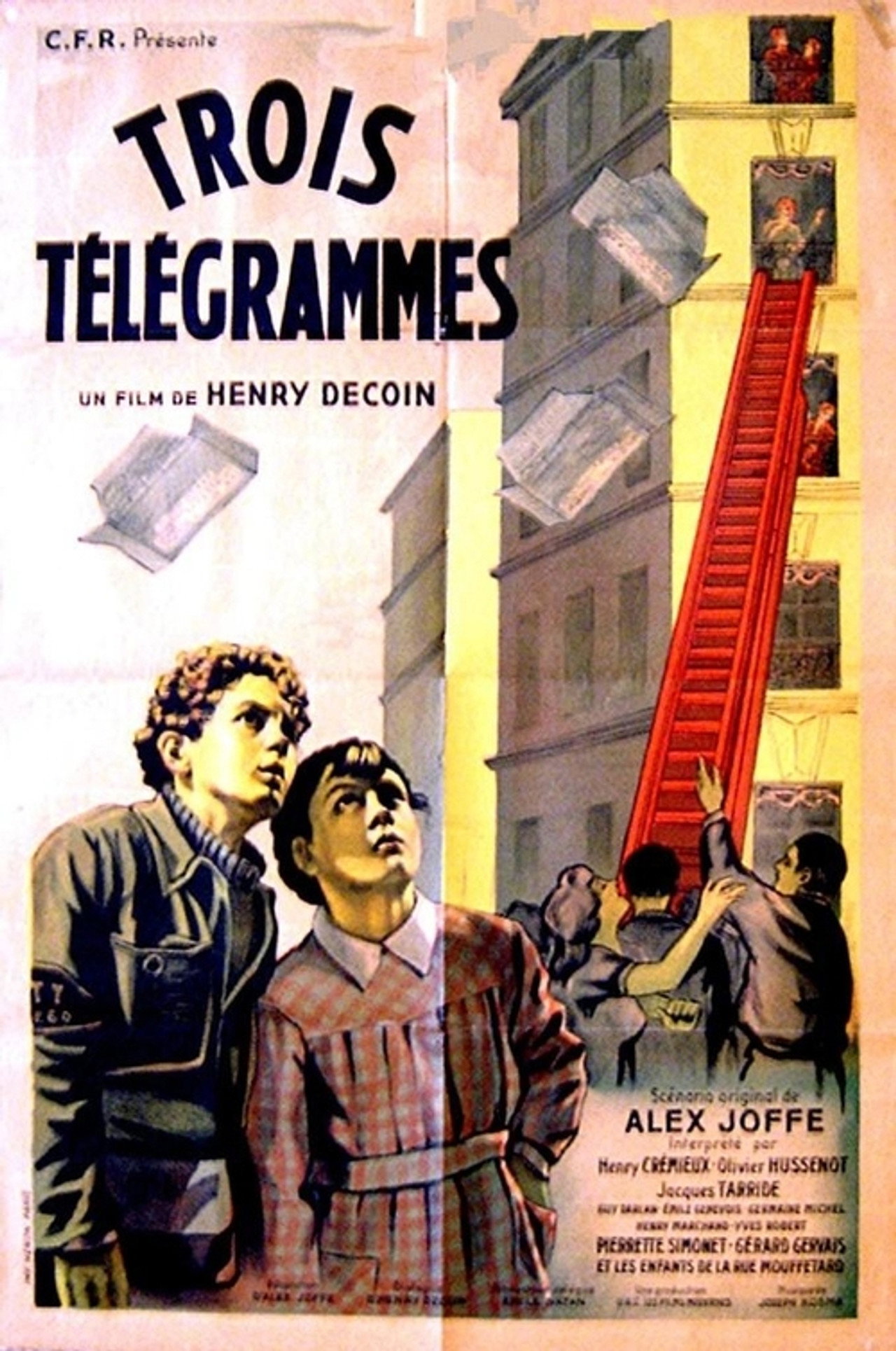Pôster de Trois Télégrammes