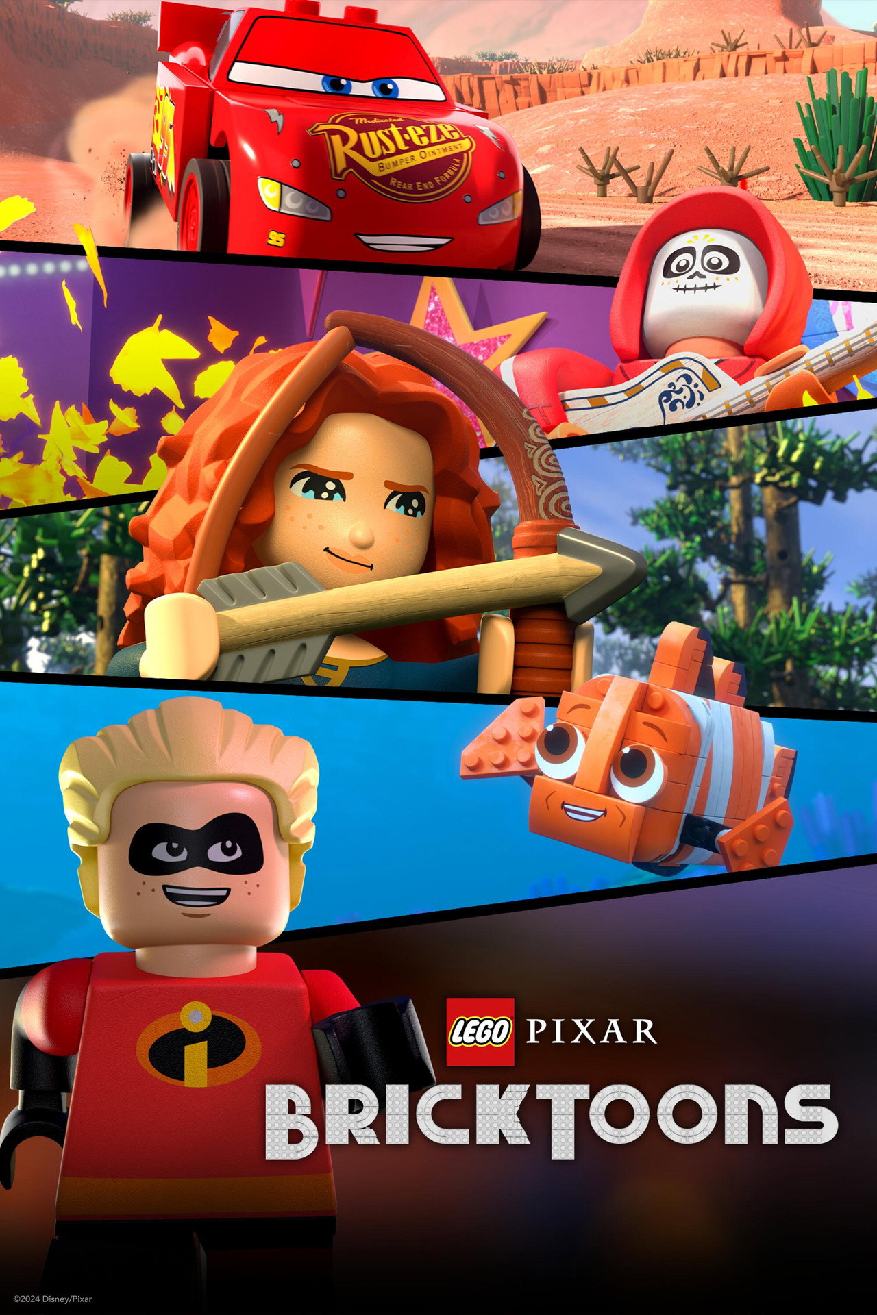 Pôster de LEGO Pixar: BrickToons