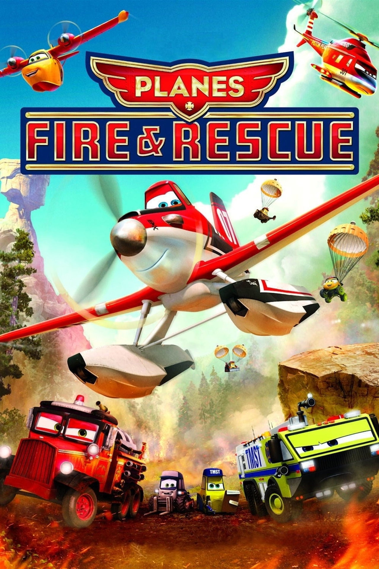 Pôster de Planes: Fire & Rescue