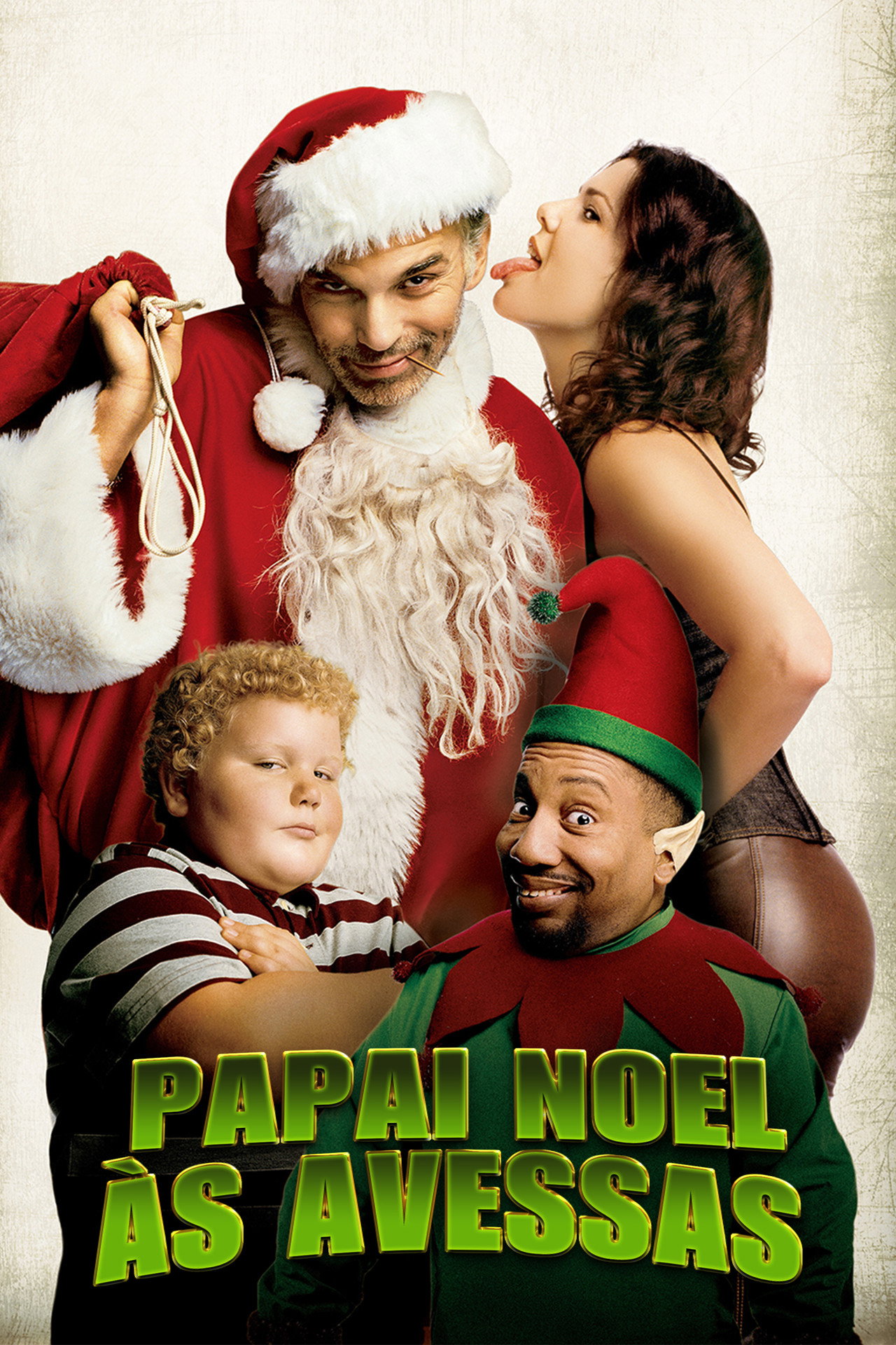 Pôster de Papai Noel às Avessas