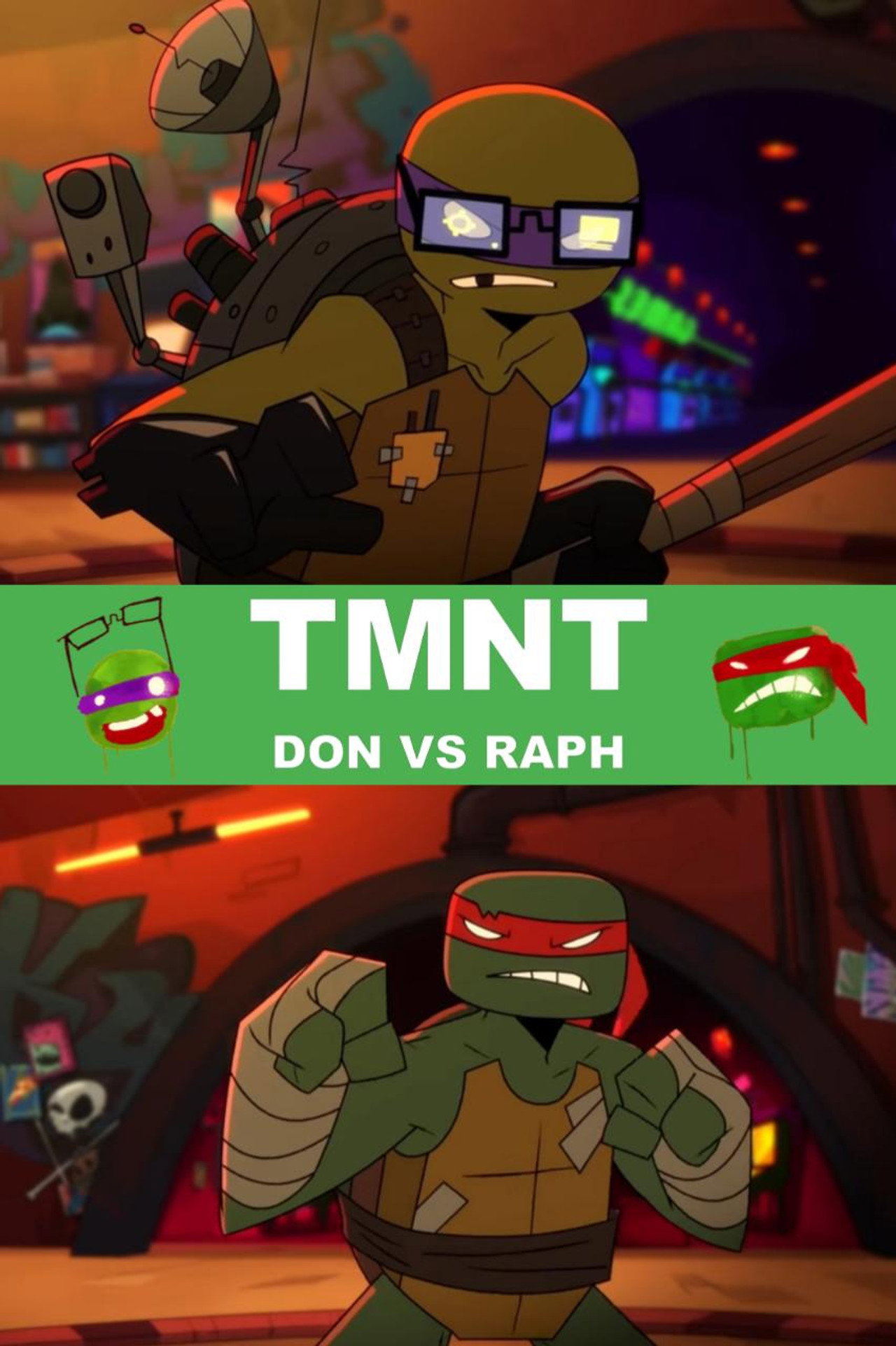 Pôster de Don vs. Raph