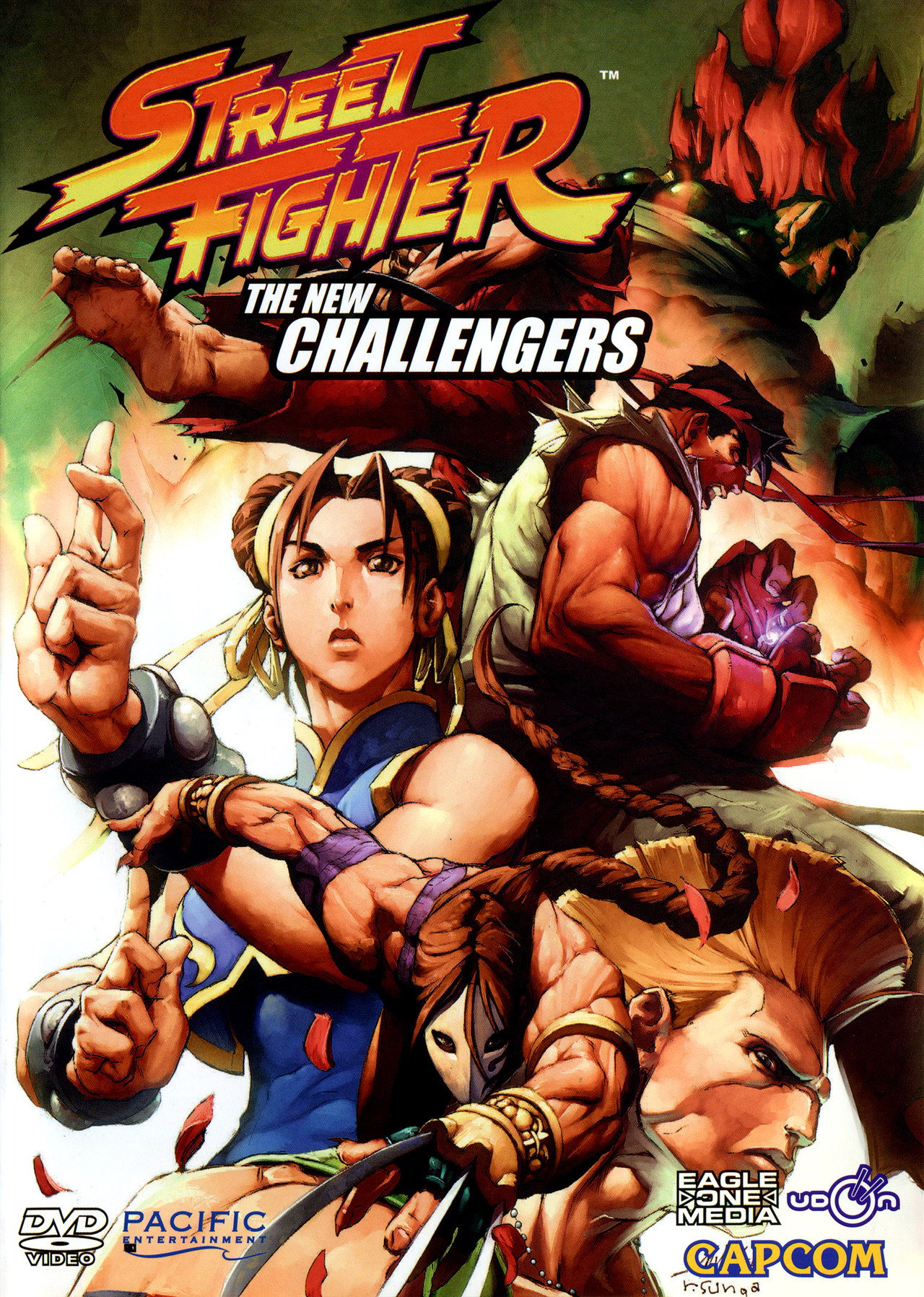 Pôster de Street Fighter: The New Challengers