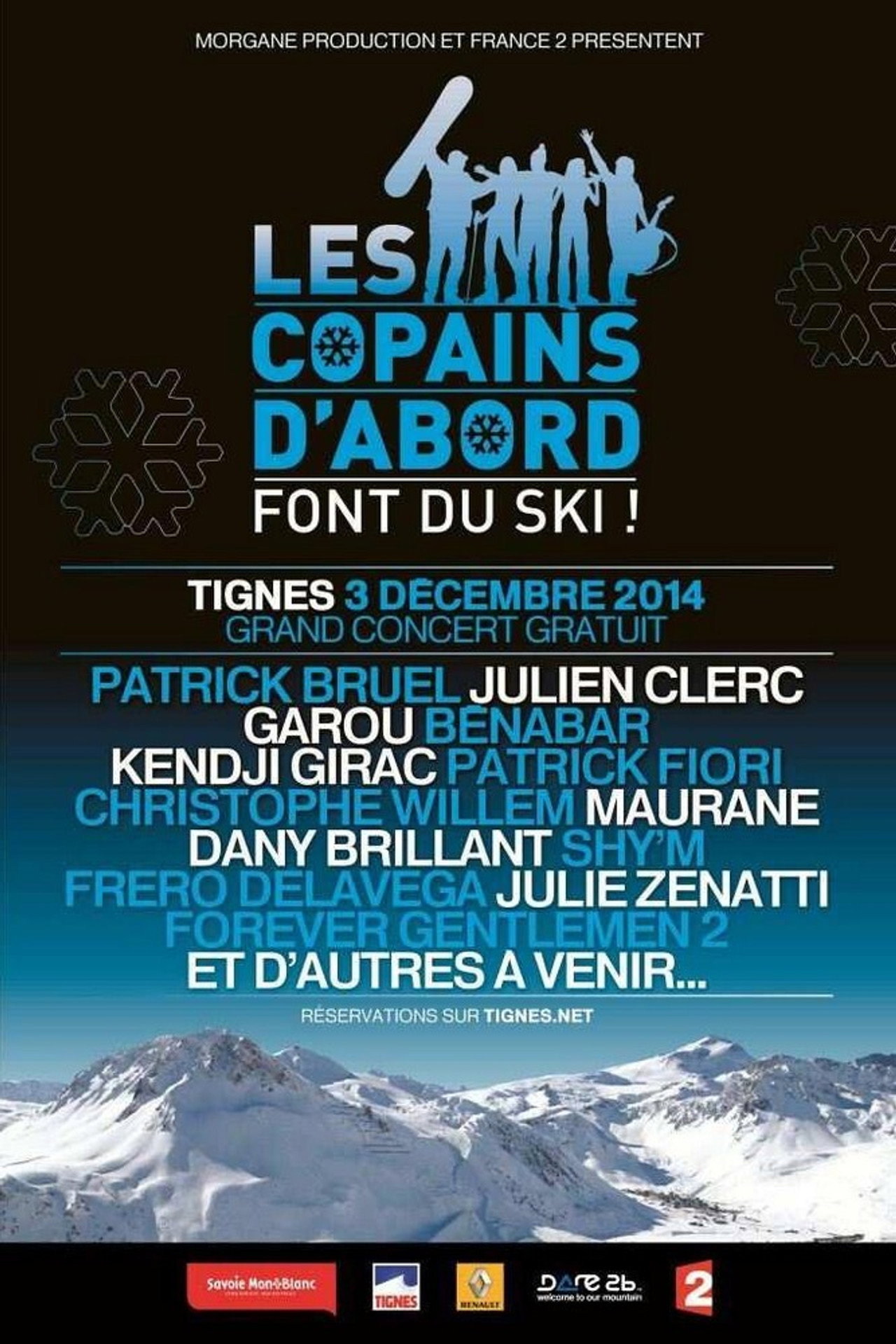 Pôster de Les copains d'abord font du ski