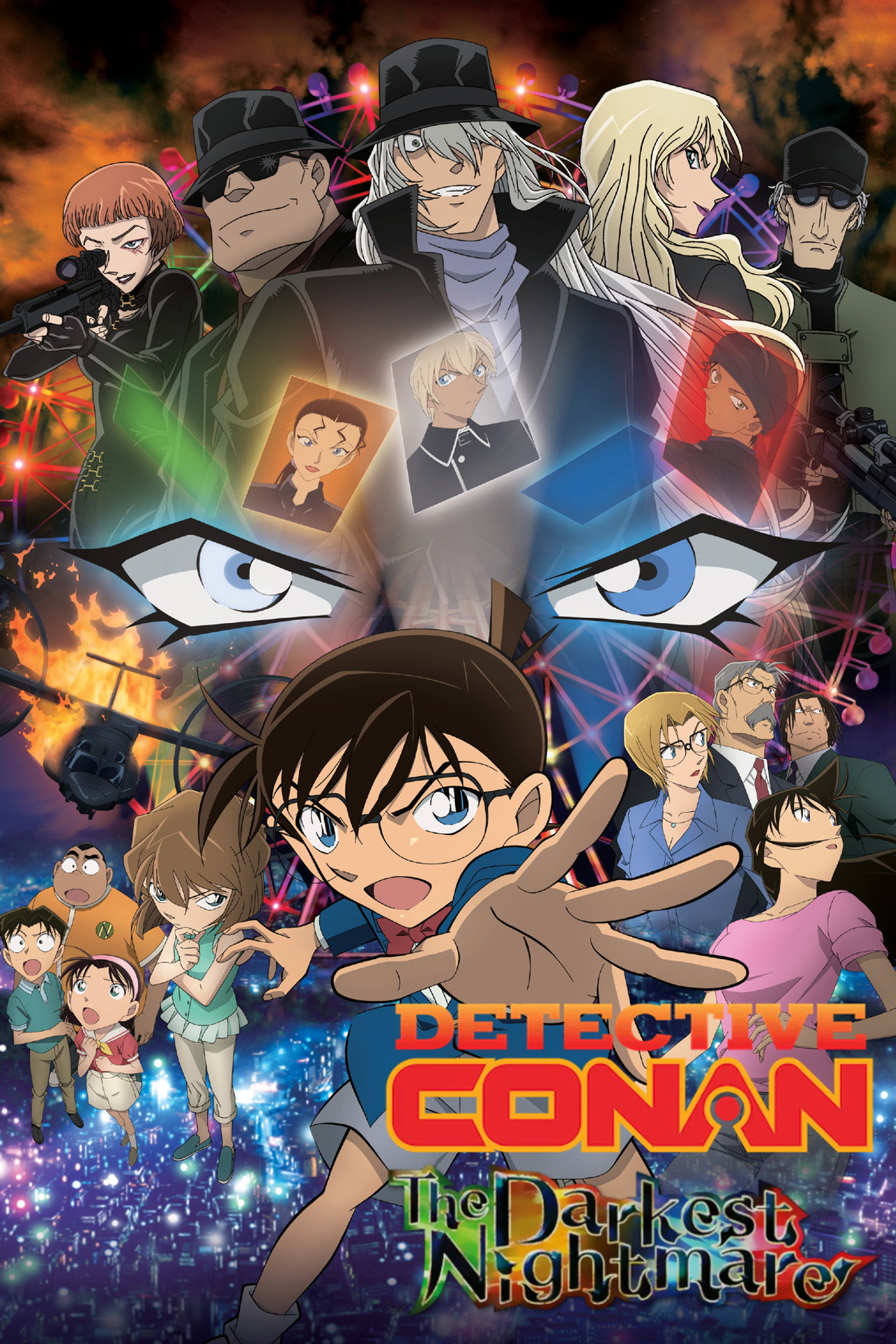 Pôster de Detective Conan: The Darkest Nightmare