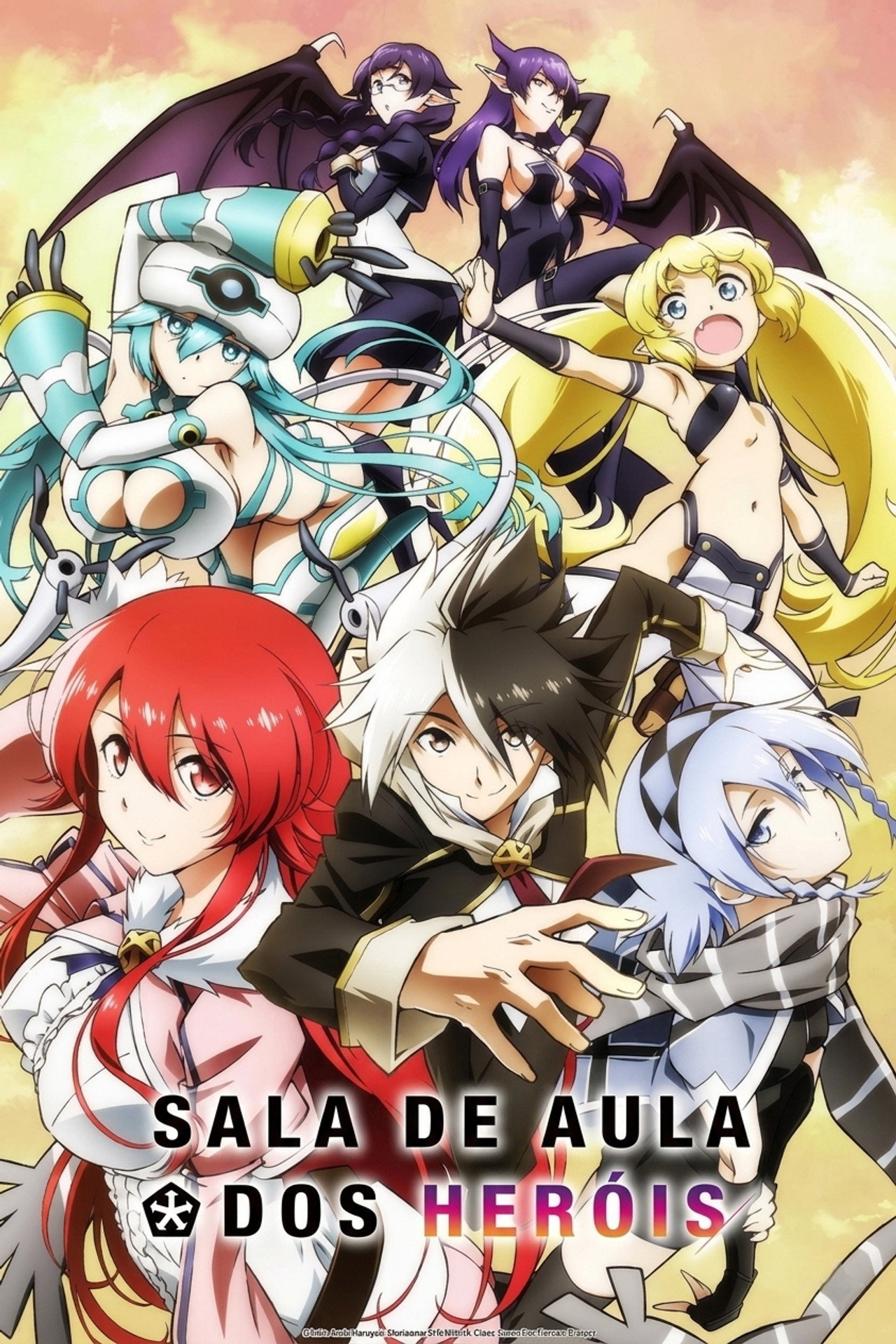 Pôster de Sala de Aula dos Heróis