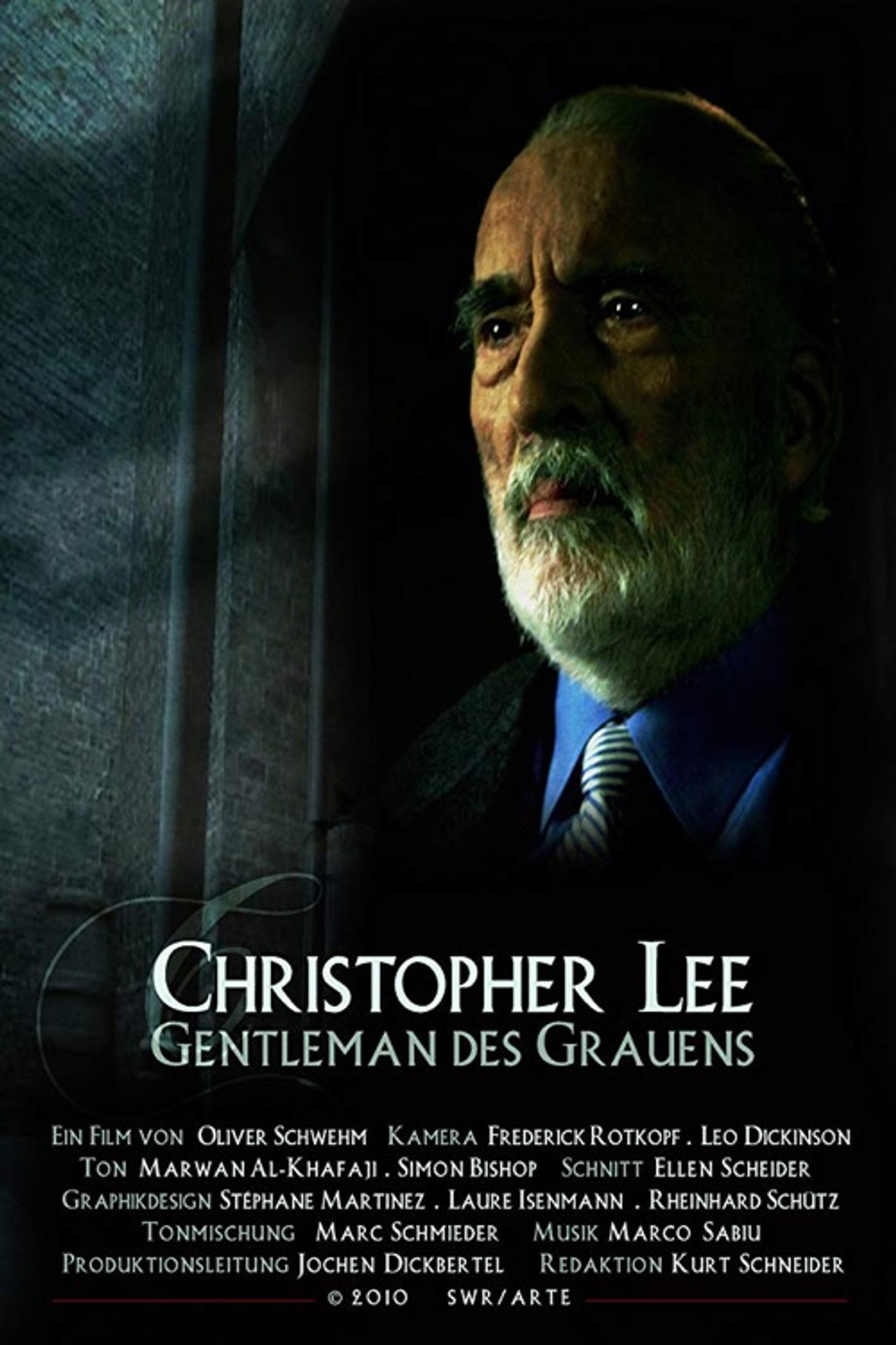 Pôster de Christopher Lee - Gentleman des Grauens
