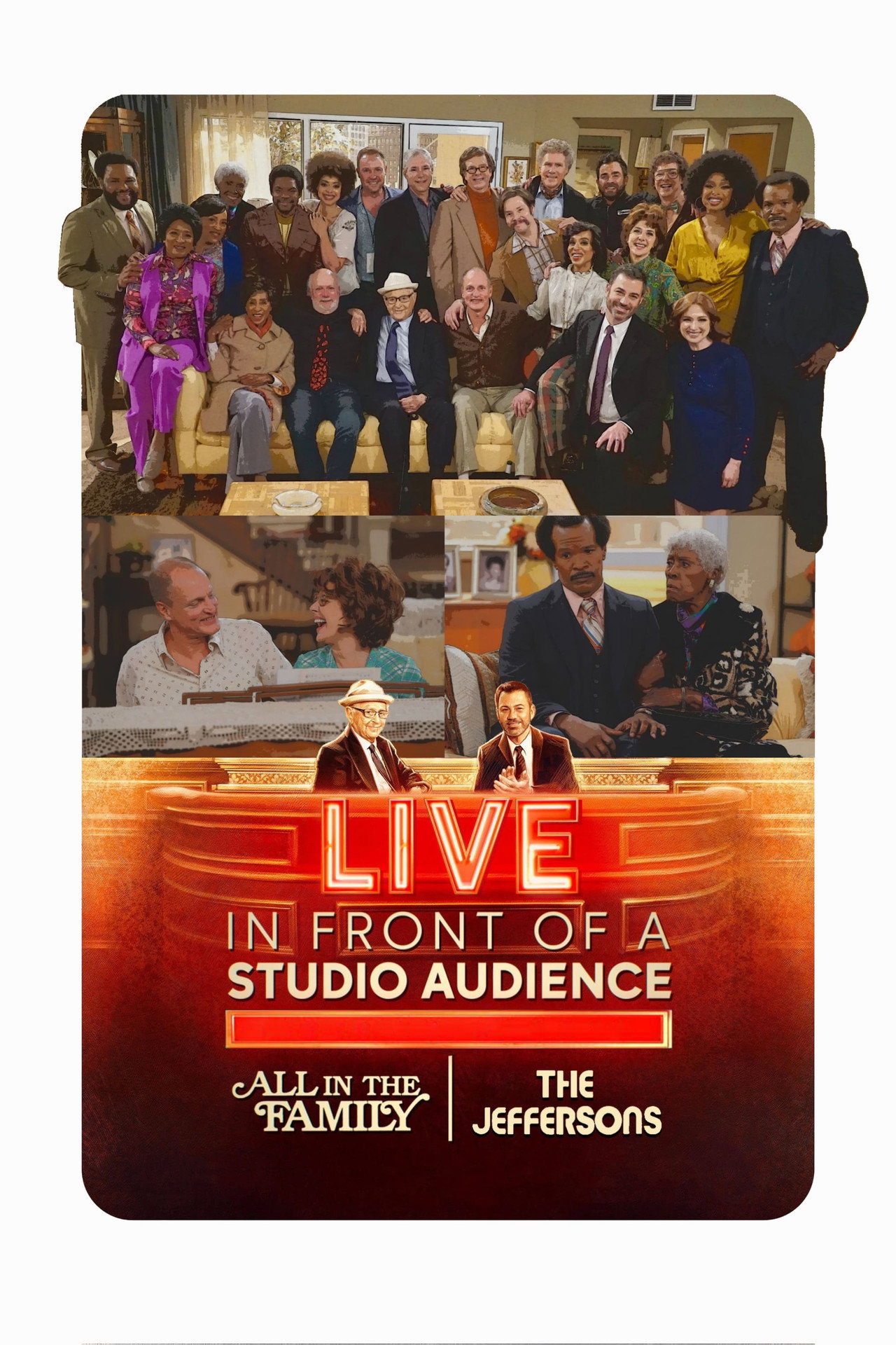 Pôster de Live in Front of a Studio Audience: Norman Lear's "All in the Family" and "The Jeffersons"