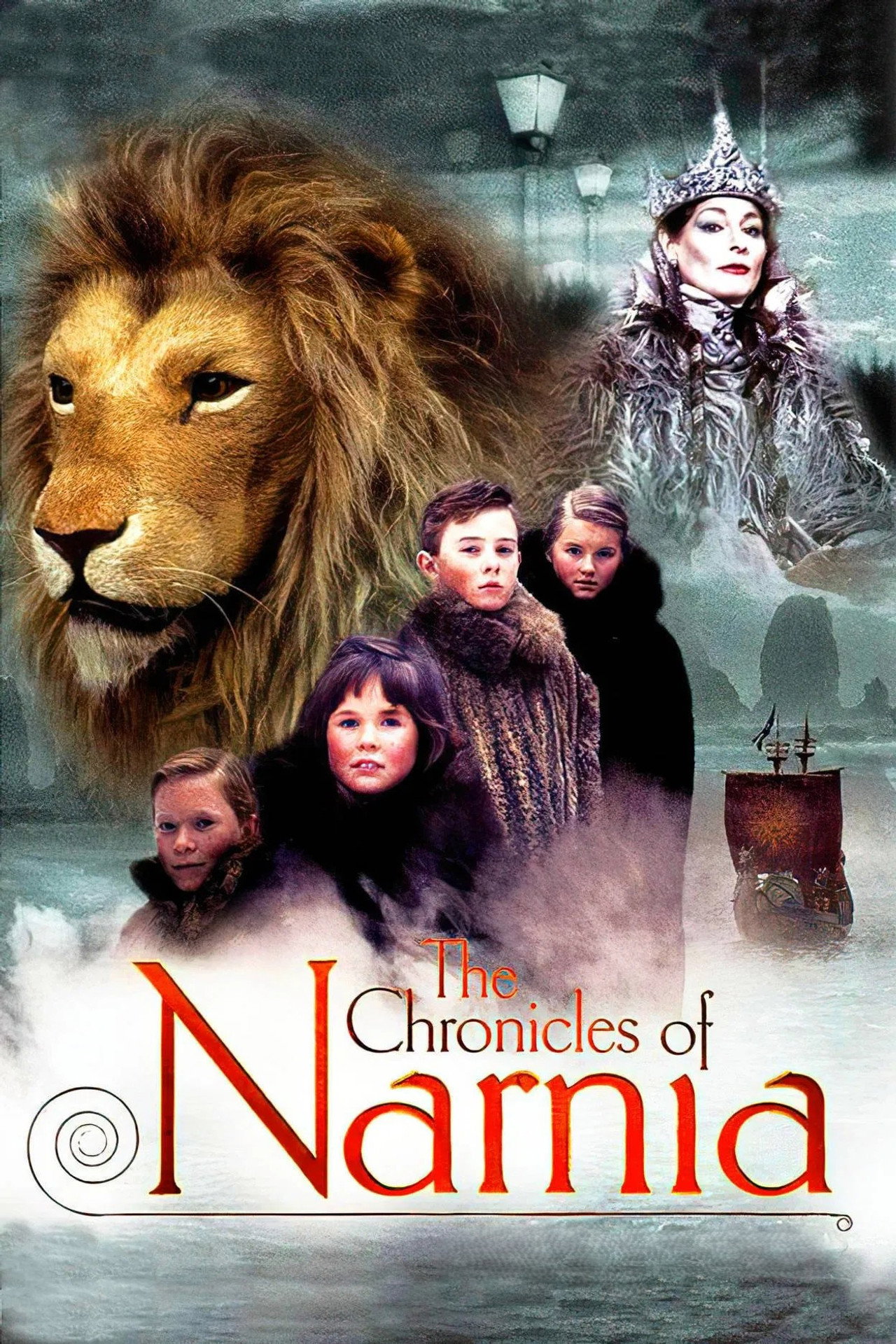 Pôster de As Crônicas de Nárnia. O Leão, a Feiticeira e o Guarda-Roupa