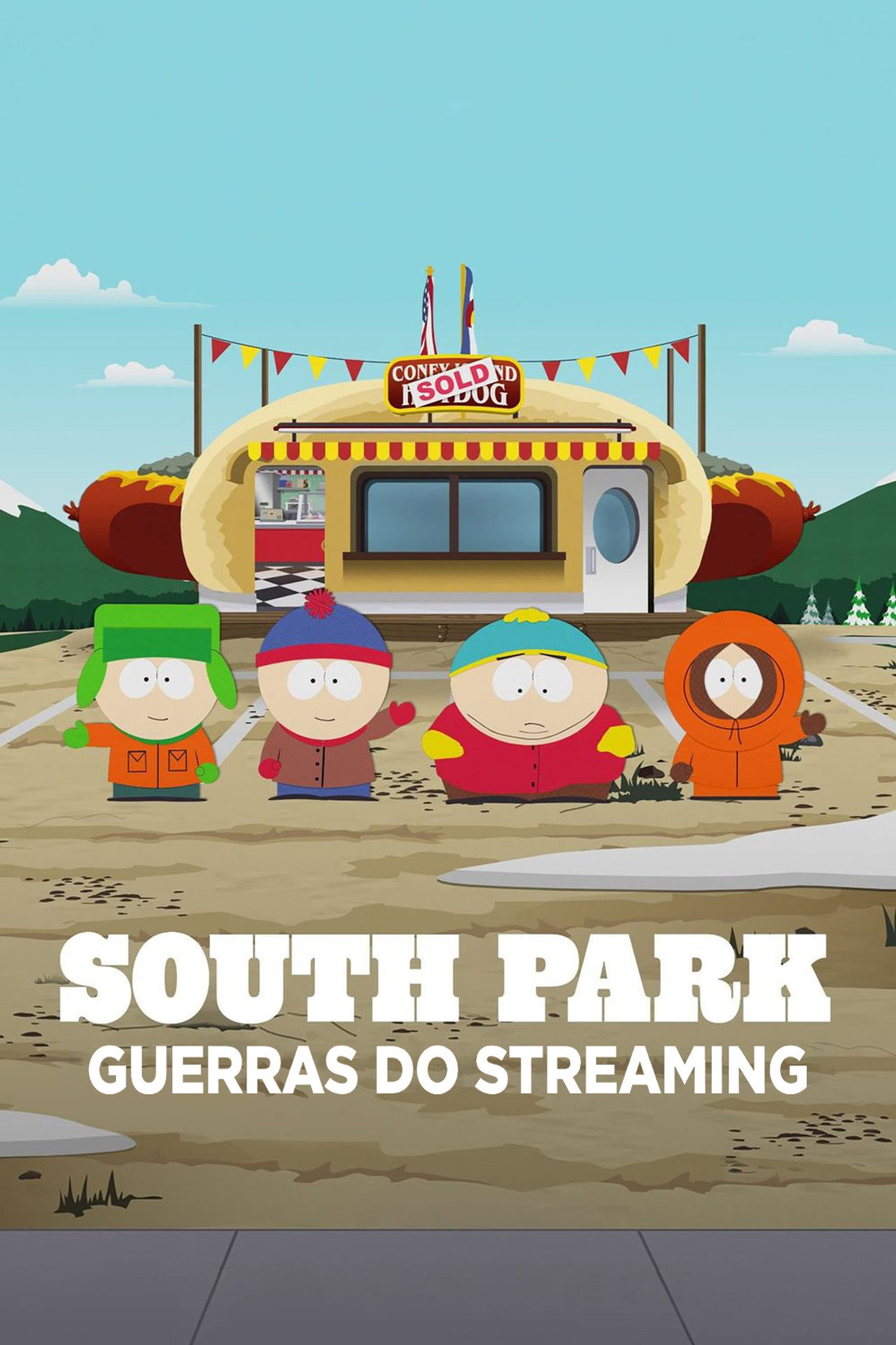 Pôster de South Park: Guerras do Streaming