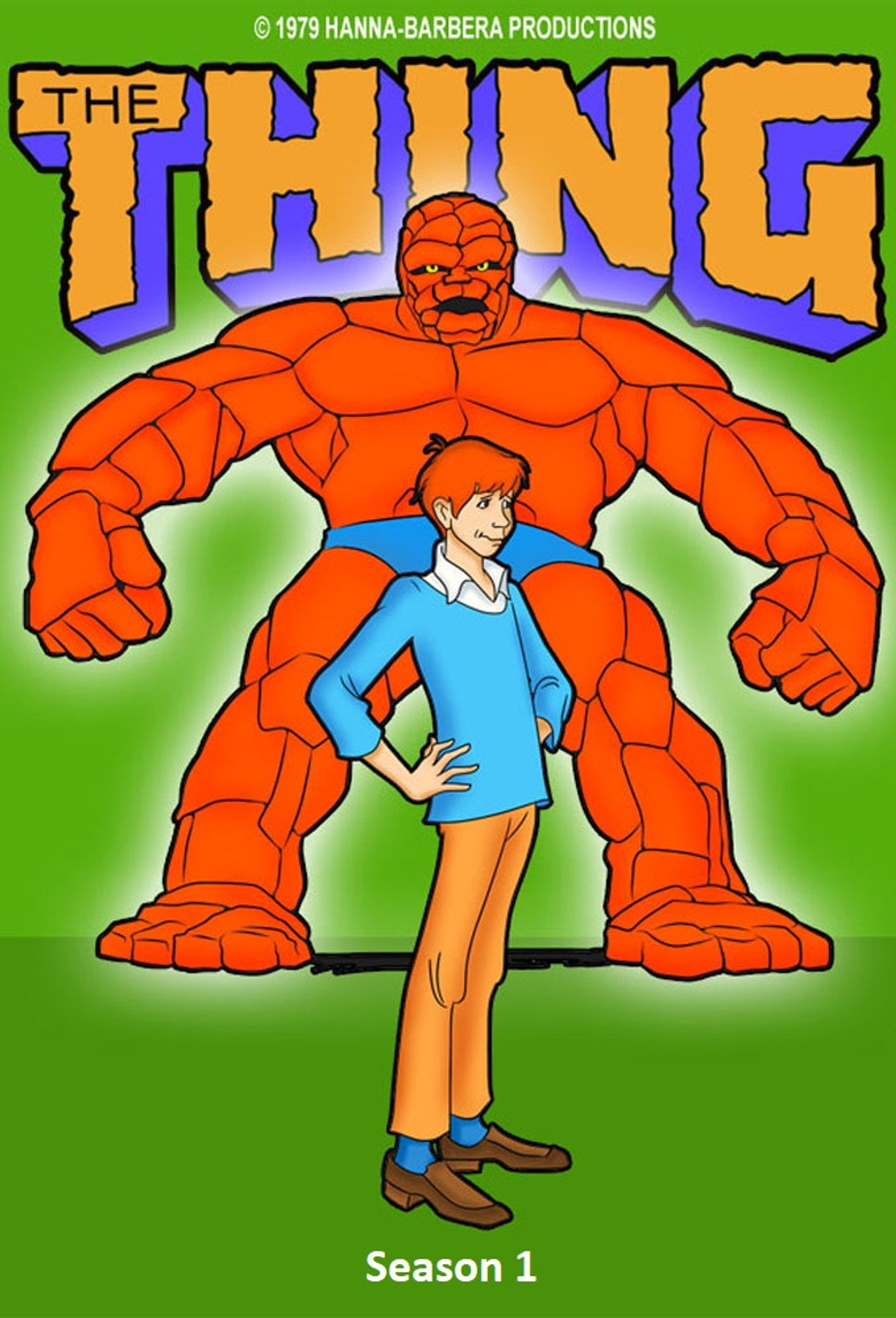 Pôster de Fred and Barney Meet The Thing