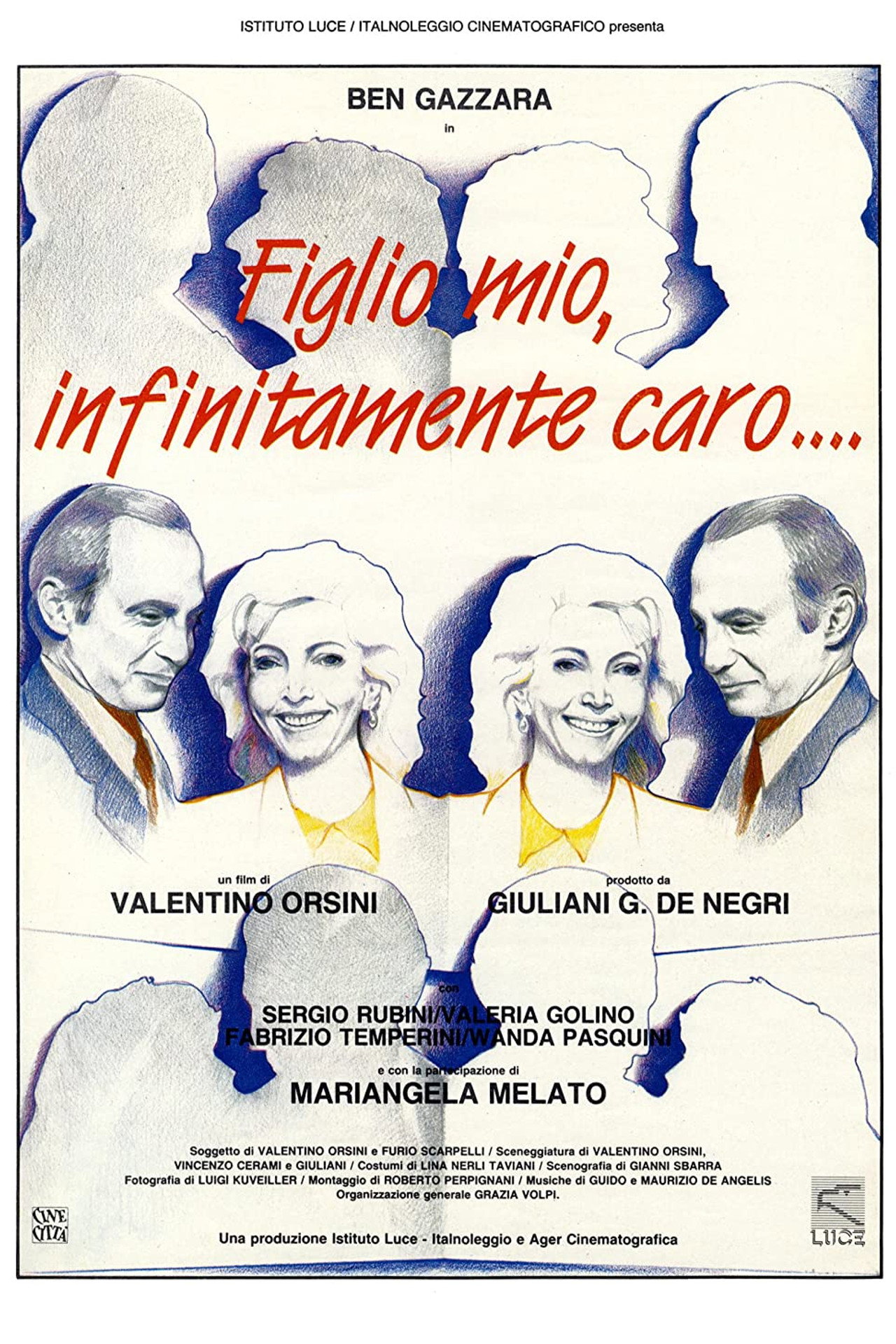 Pôster de Figlio mio, infinitamente caro...