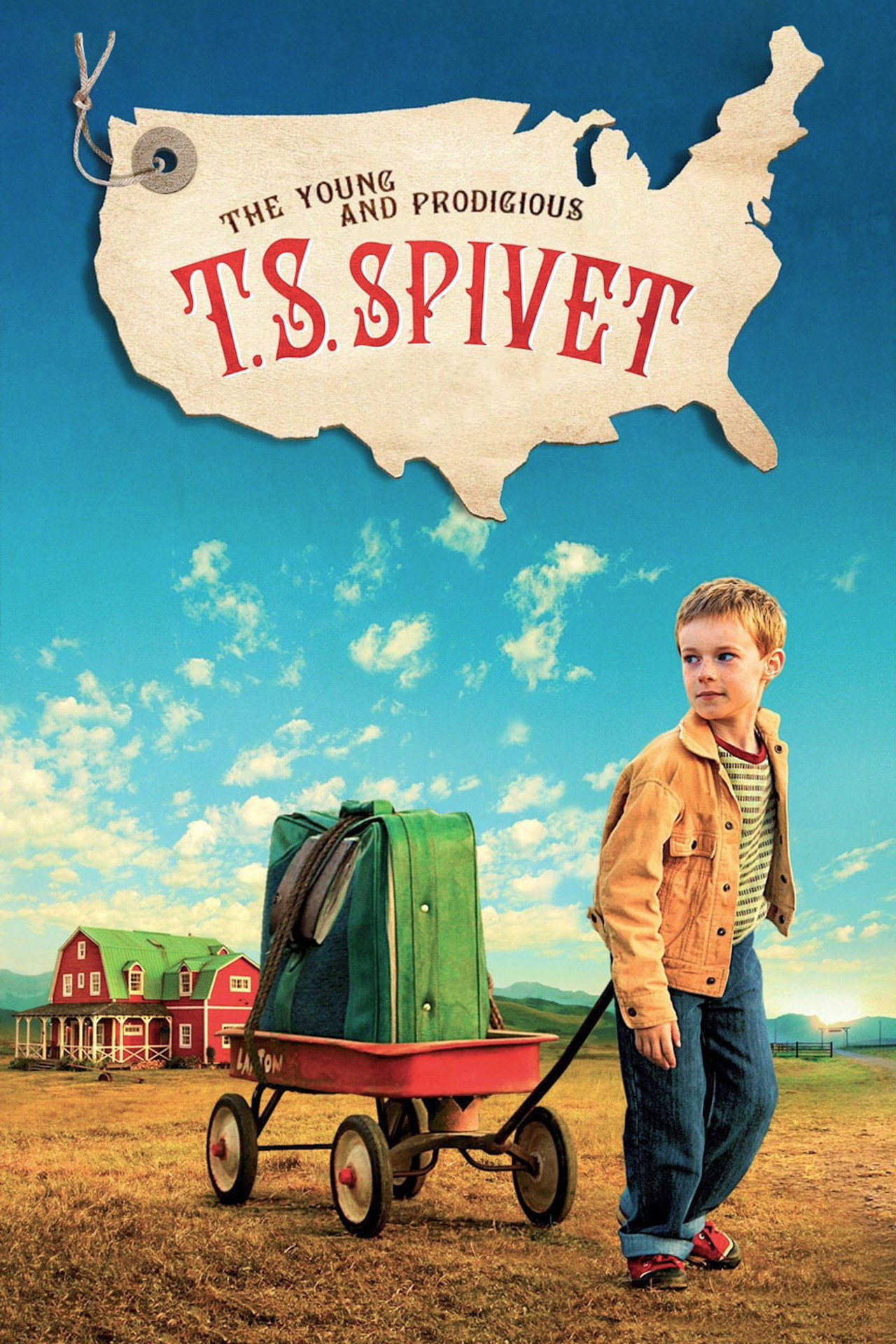 Pôster de The Young and Prodigious T.S. Spivet