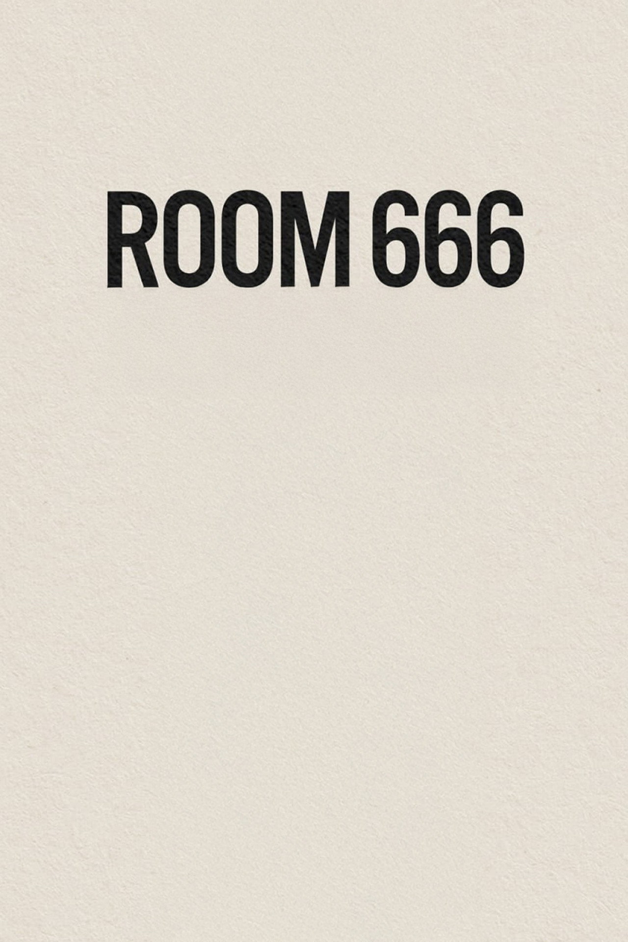 Pôster de Room 666
