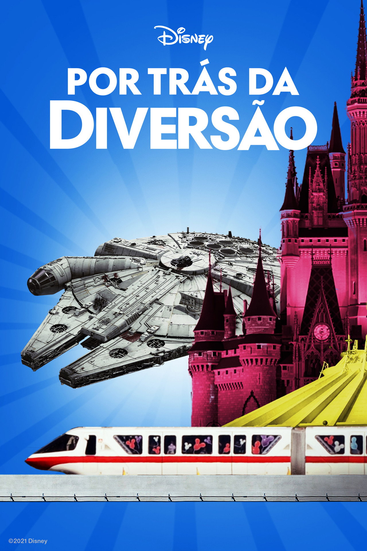 Pôster de Por Trás da Diversão