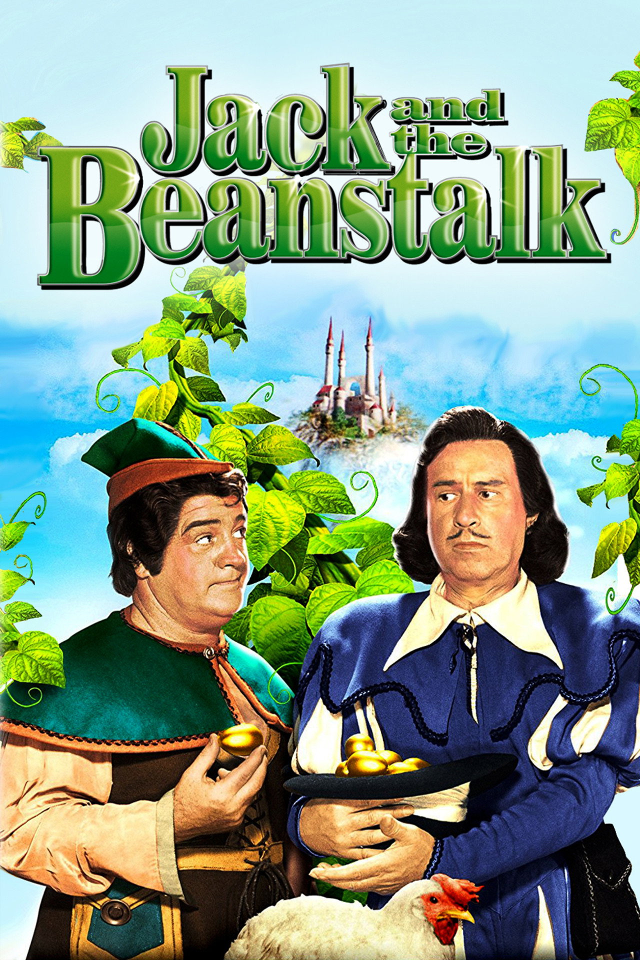 Pôster de Abbott & Costello e o Pé de Feijão