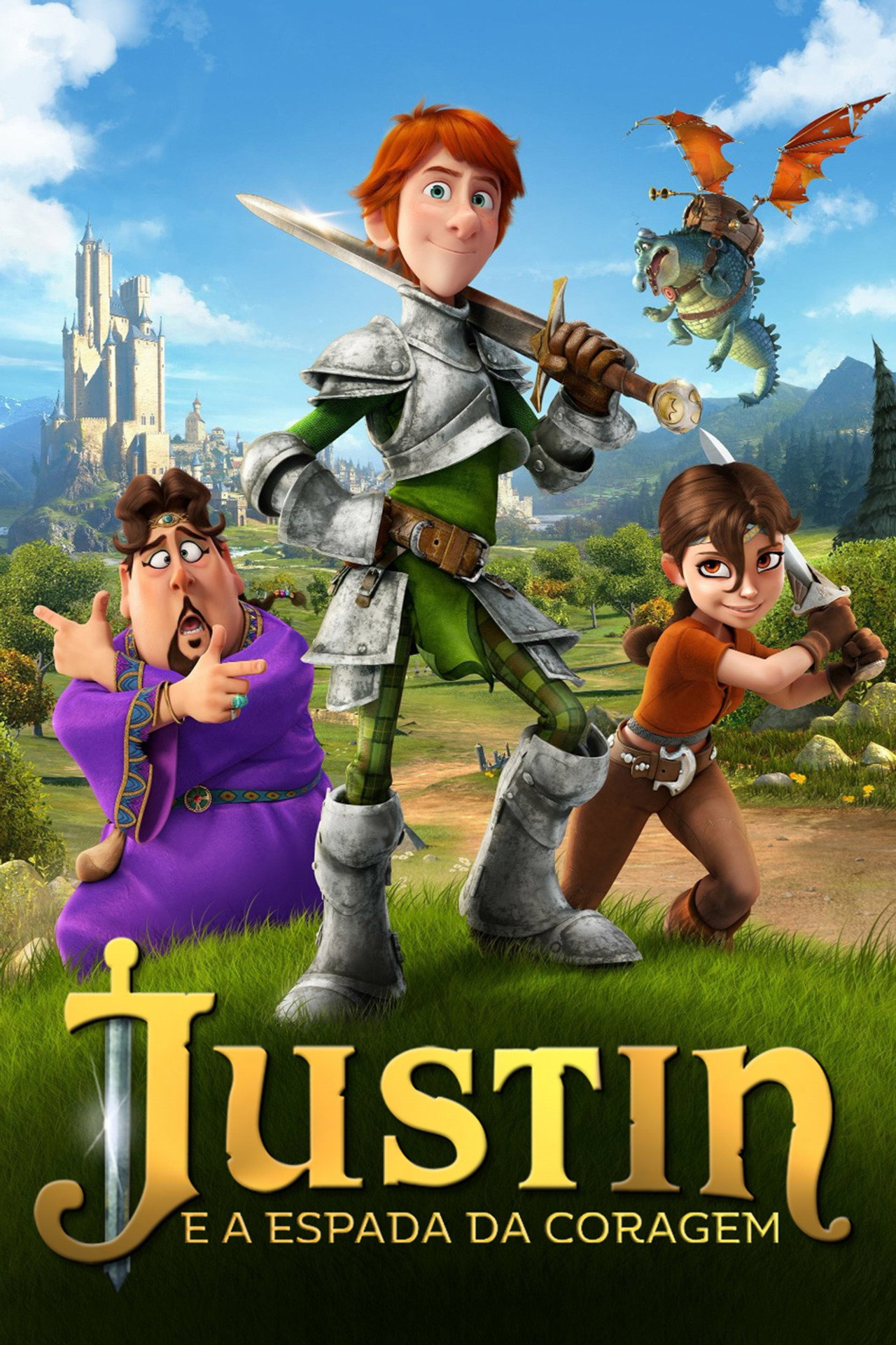 Pôster de Justin e a Espada da Coragem