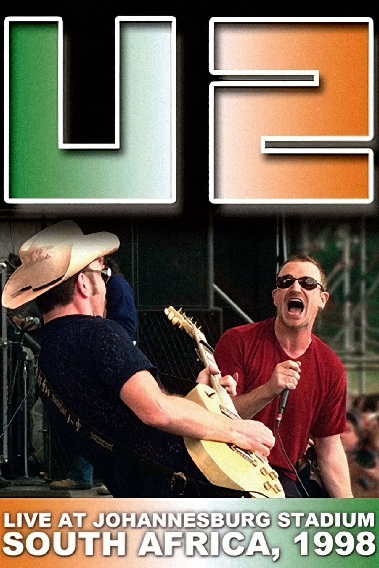 Pôster de U2 – Live At Johannesburg Stadium, South Africa, 1998