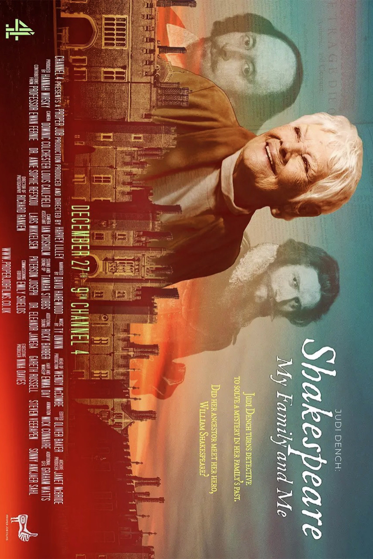 Pôster de Judi Dench: Shakespeare, My Family and Me