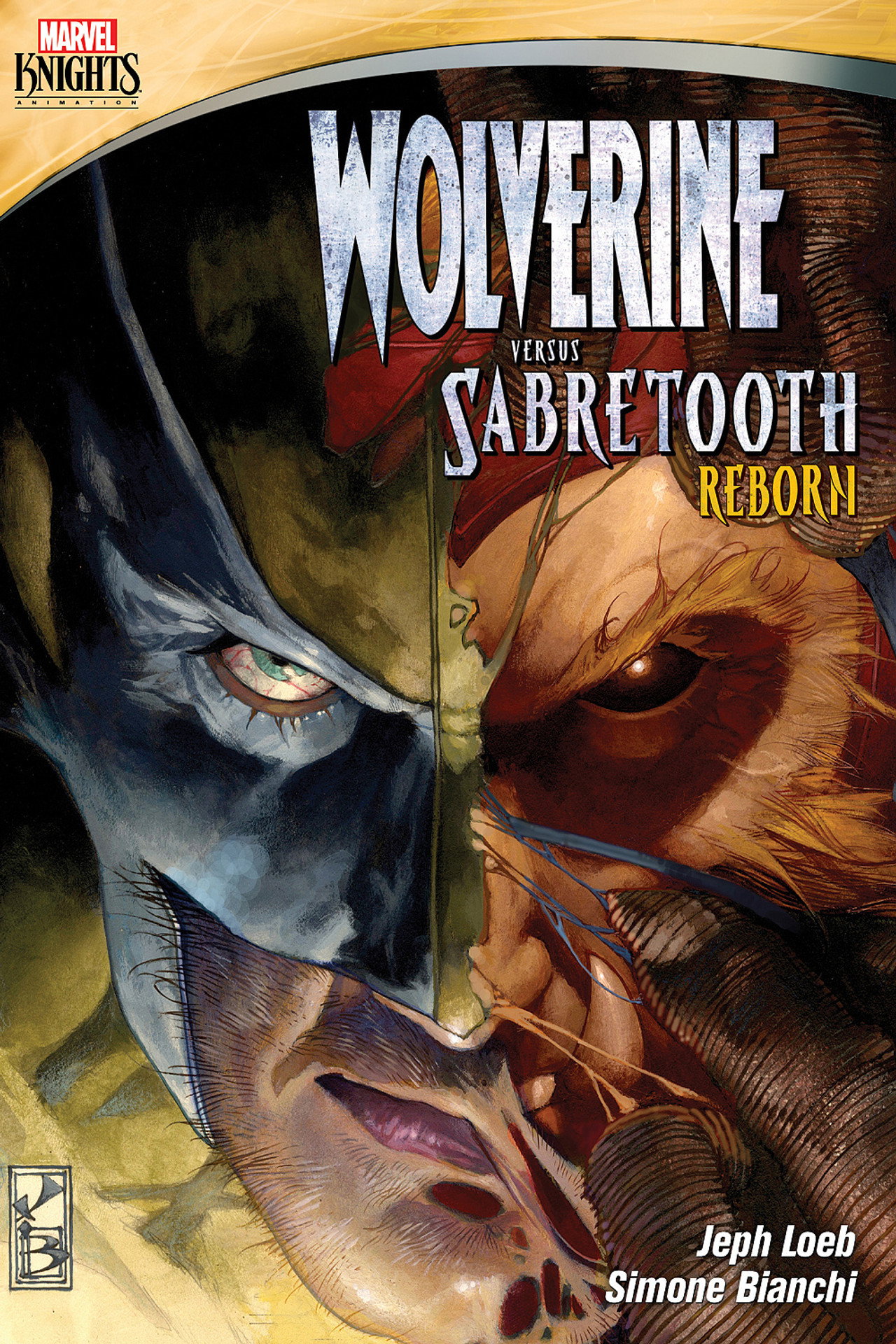Pôster de Wolverine Versus Sabretooth: Reborn