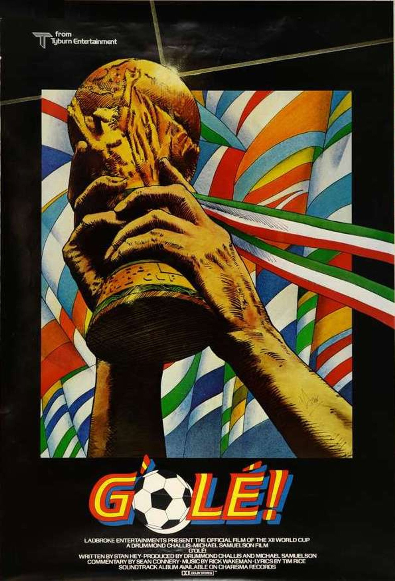 Pôster de Copa do Mundo da FIFA de 1982 - G'olé!