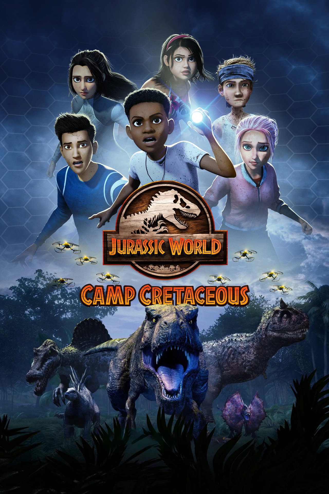 Pôster de Jurassic World Camp Cretaceous