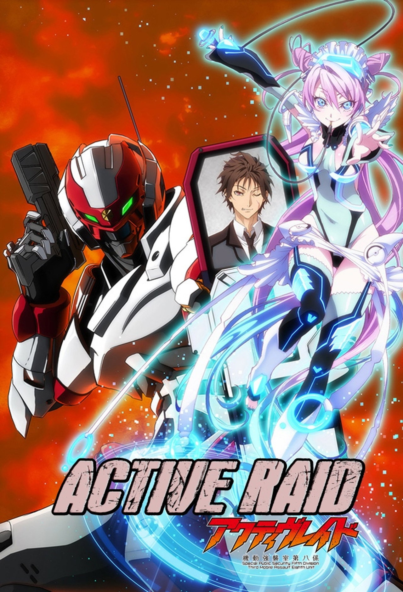 Pôster de Active Raid: Kidou Kyoushuushitsu Dai Hachi Gakari