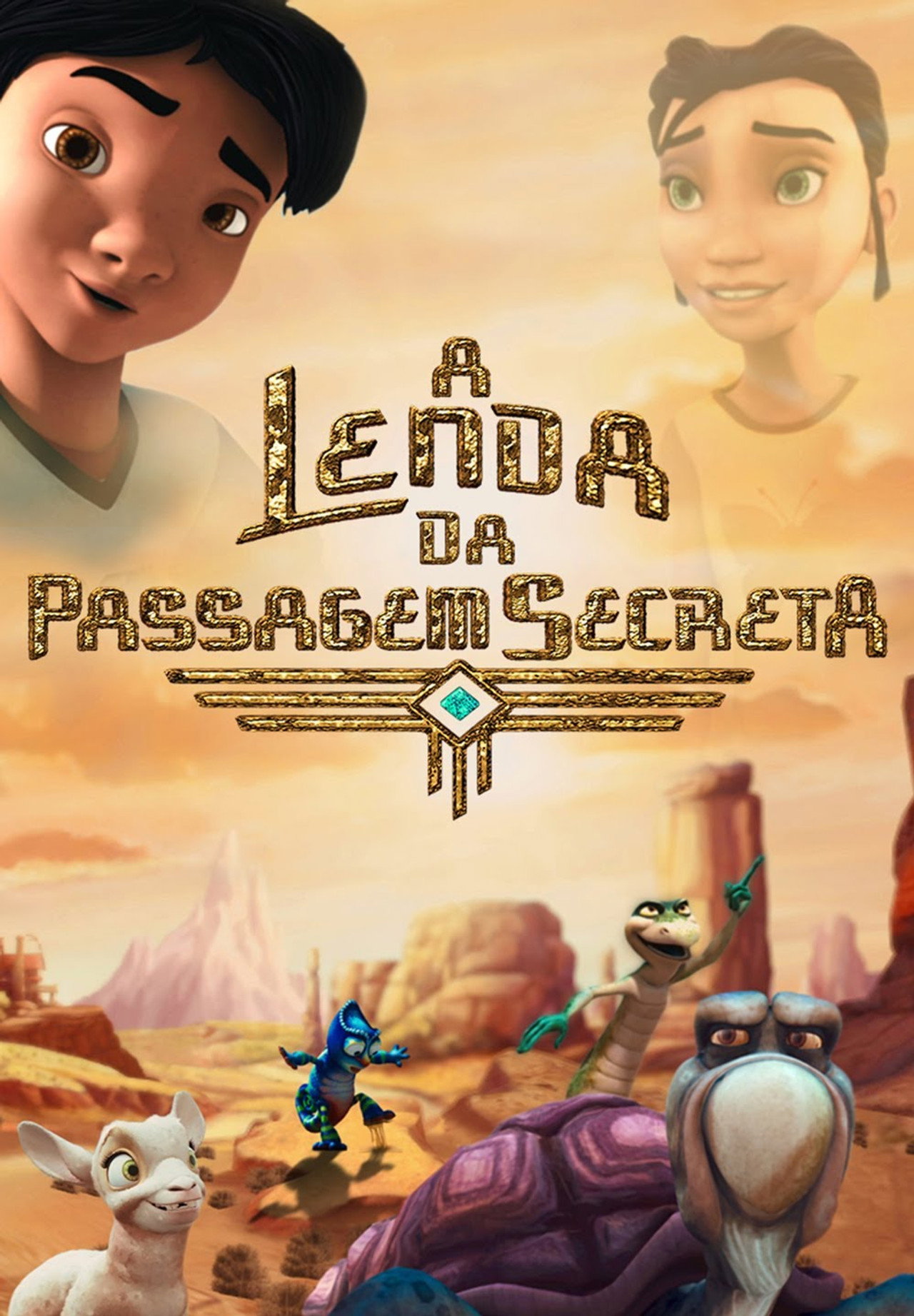 Pôster de A Lenda da Passagem Secreta