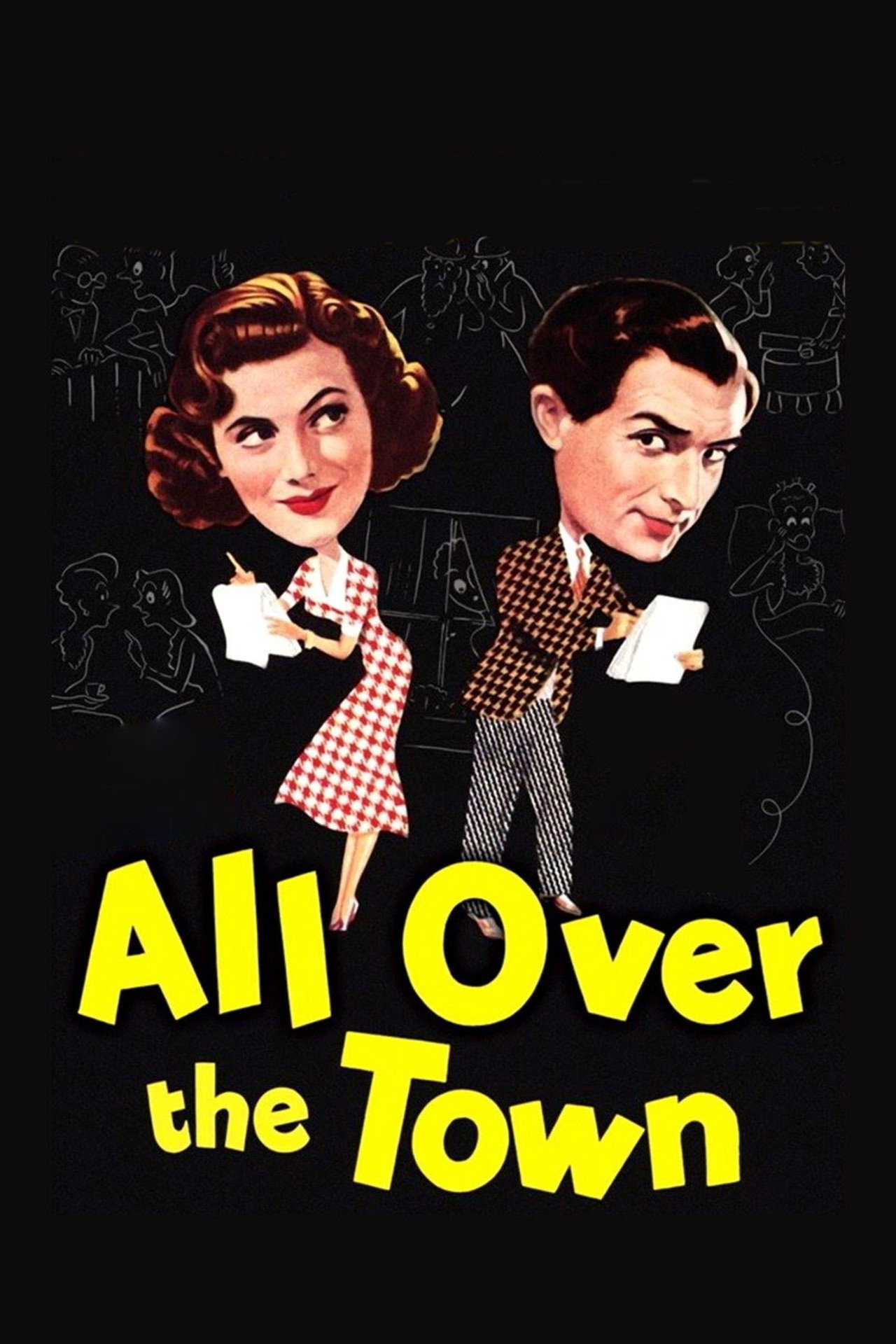 Pôster de All Over the Town