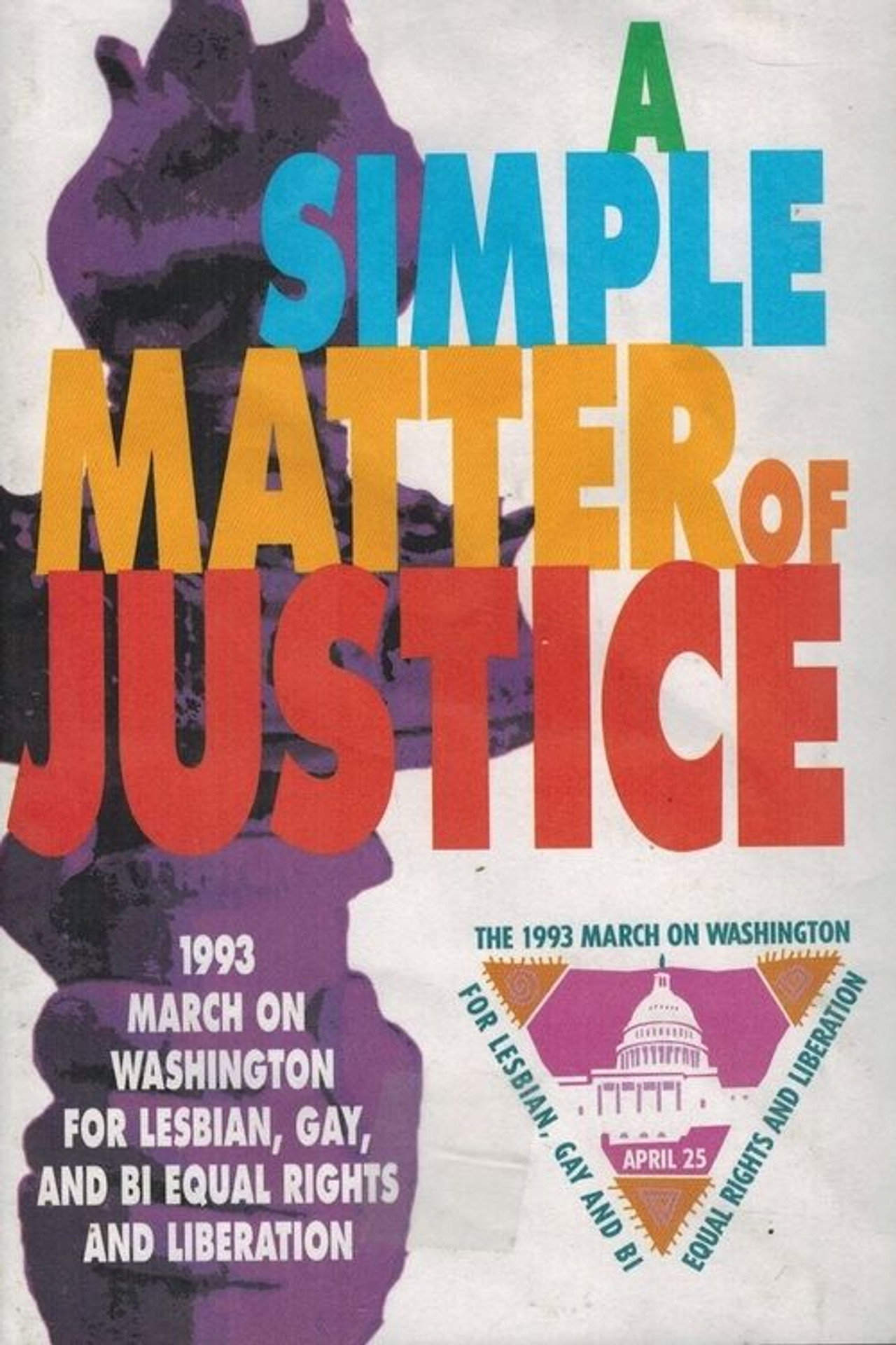 Pôster de A Simple Matter of Justice