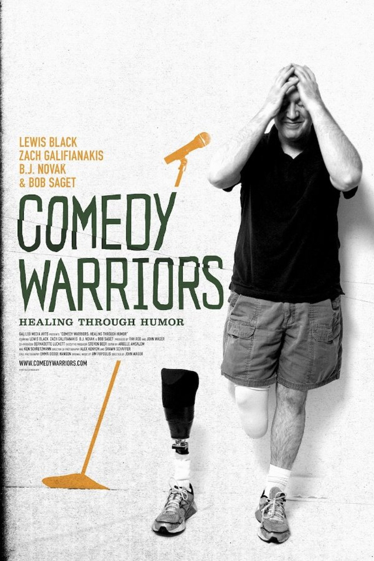 Pôster de Comedy Warriors: Healing Through Humor