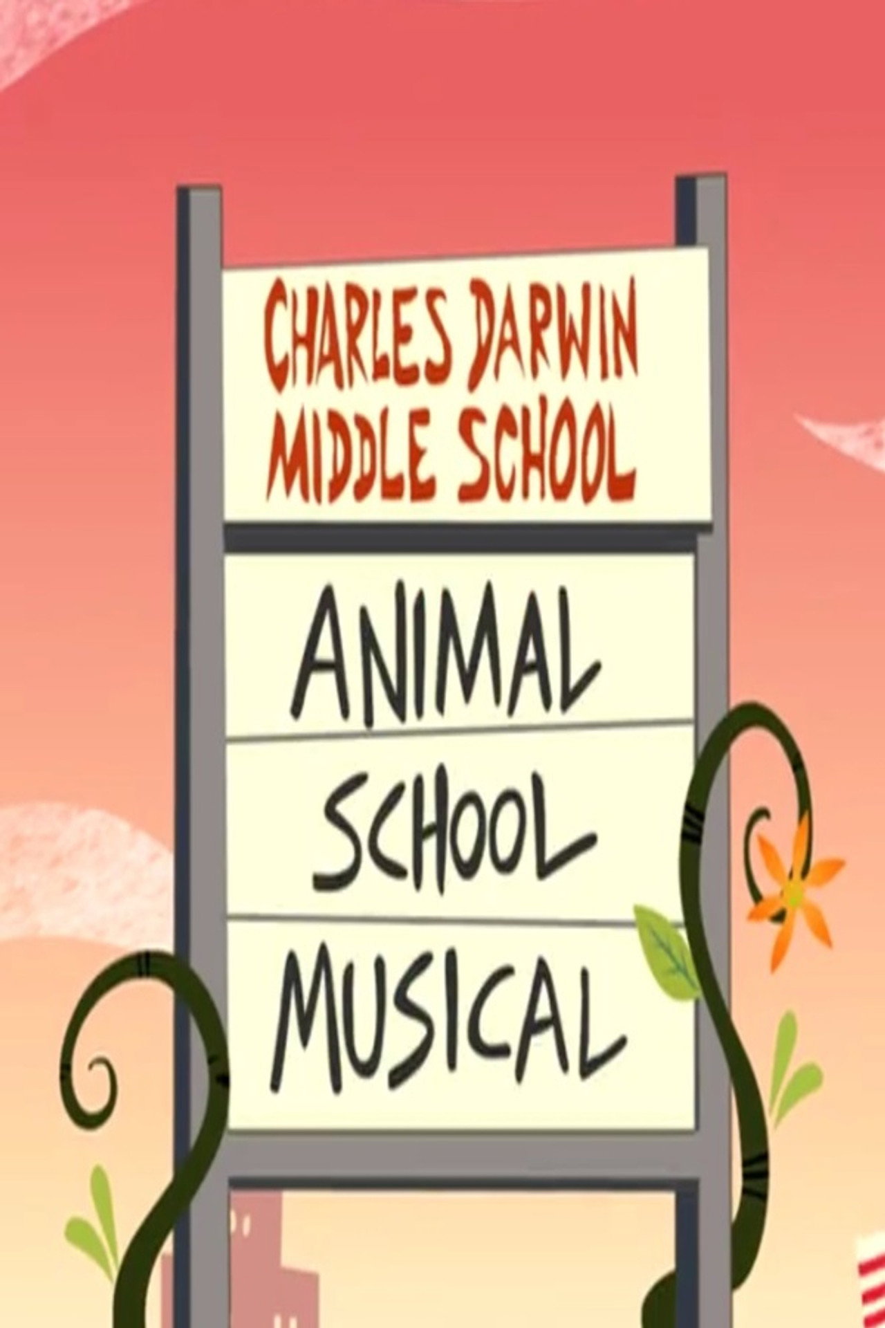 Pôster de Meu Amigo da Escola é um Macaco: Animal School Musical