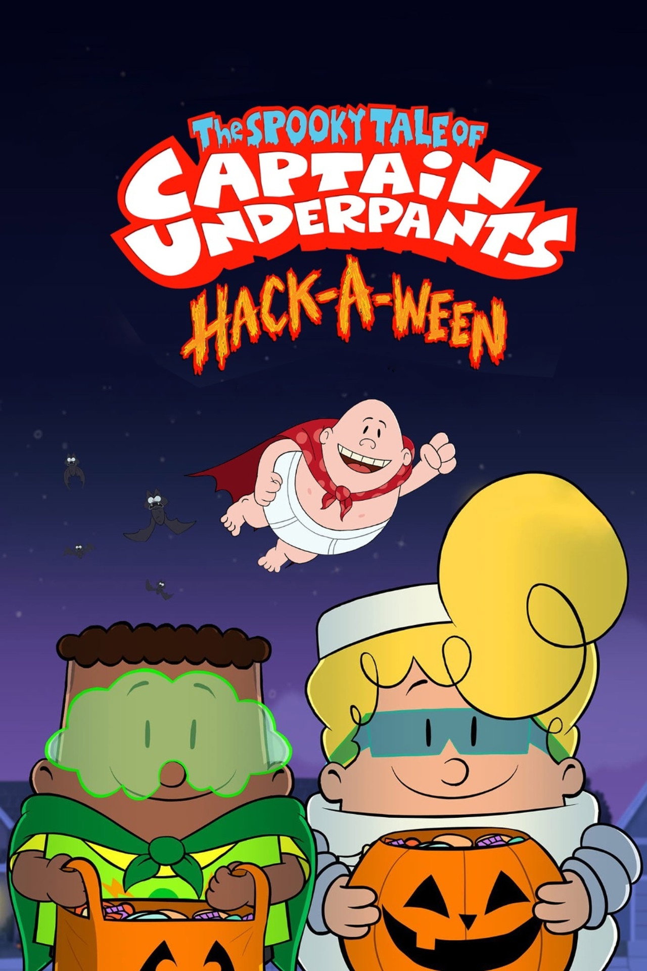 Pôster de The Spooky Tale of Captain Underpants Hack-a-ween