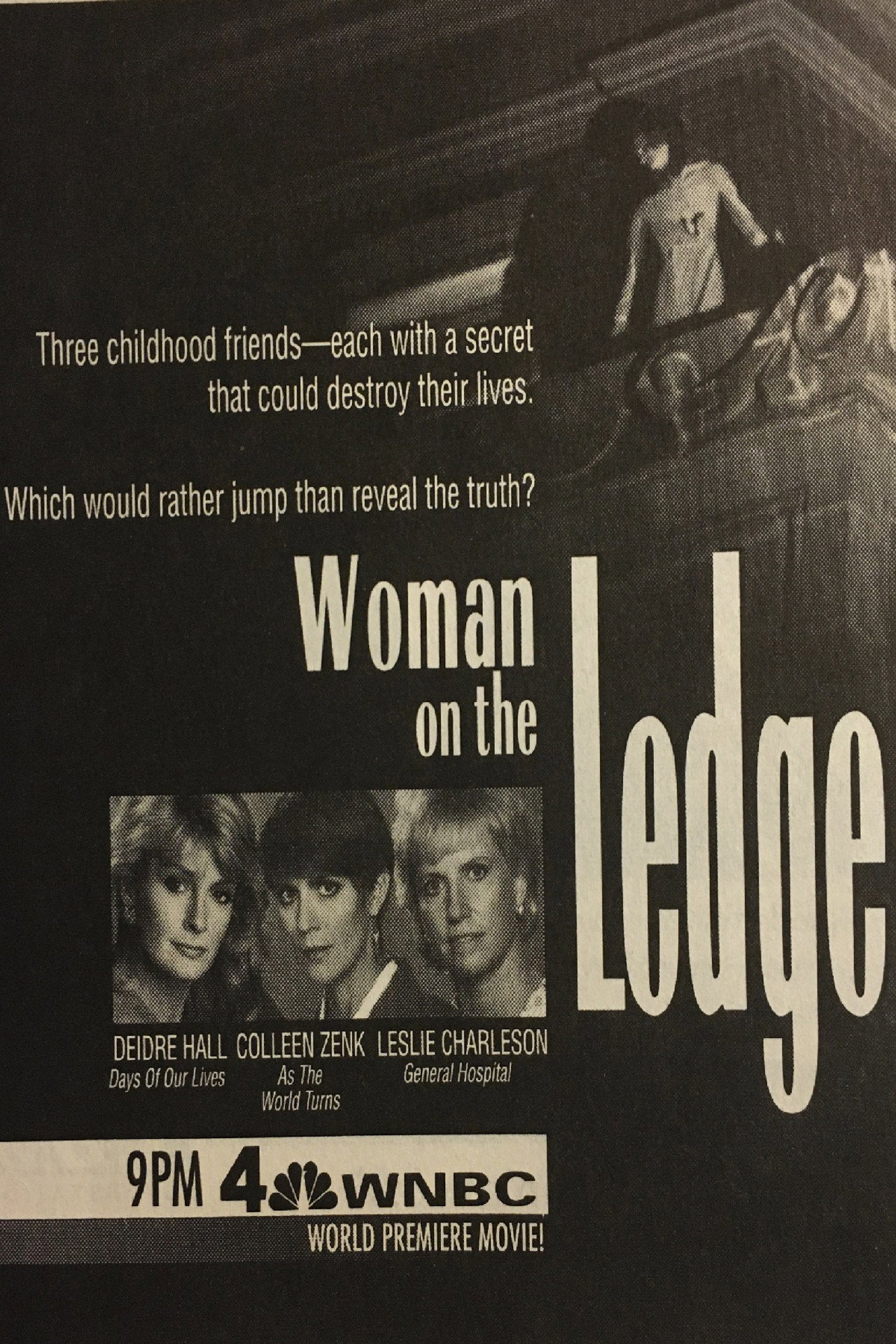 Pôster de Woman on the Ledge
