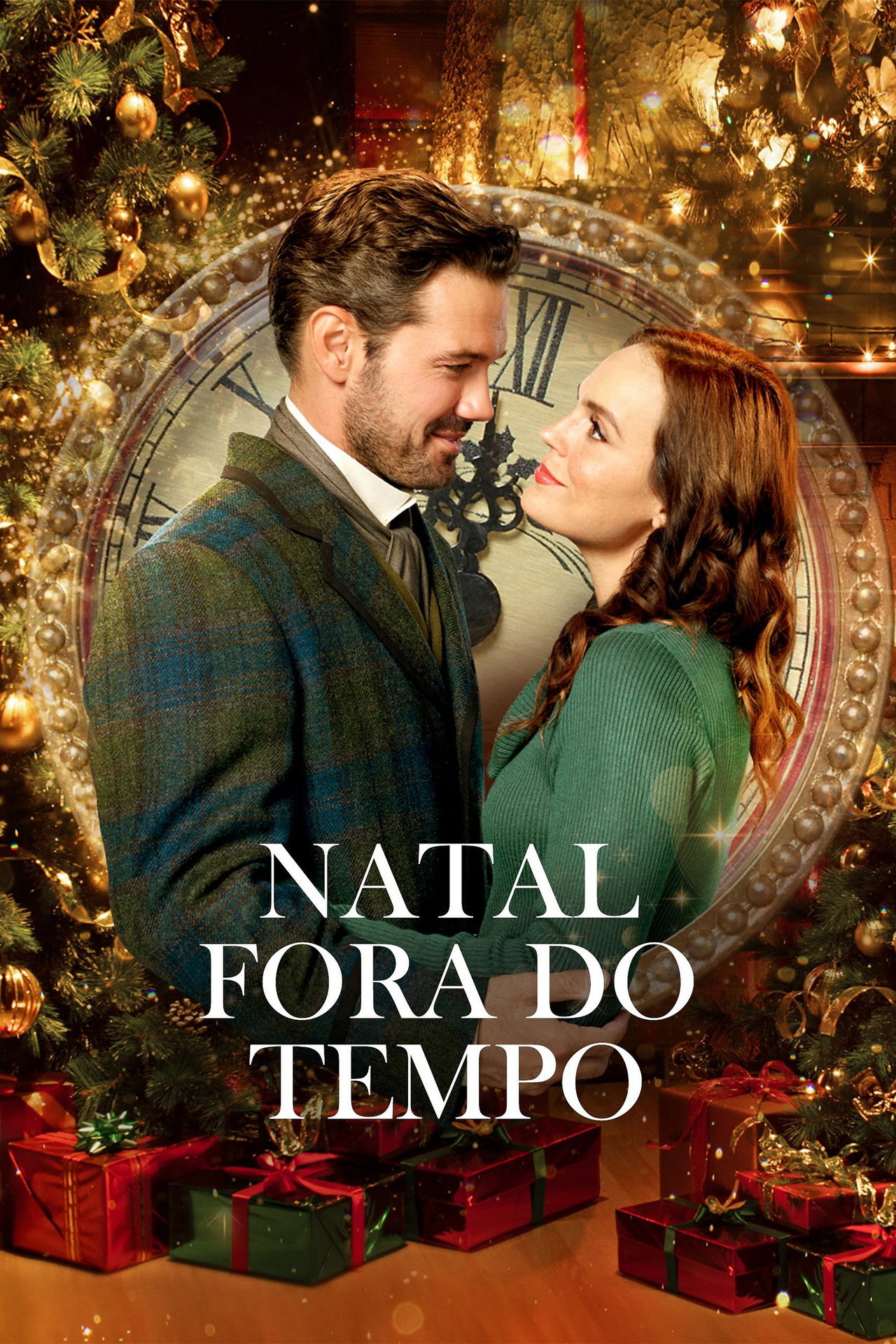 Pôster de Natal Fora do Tempo