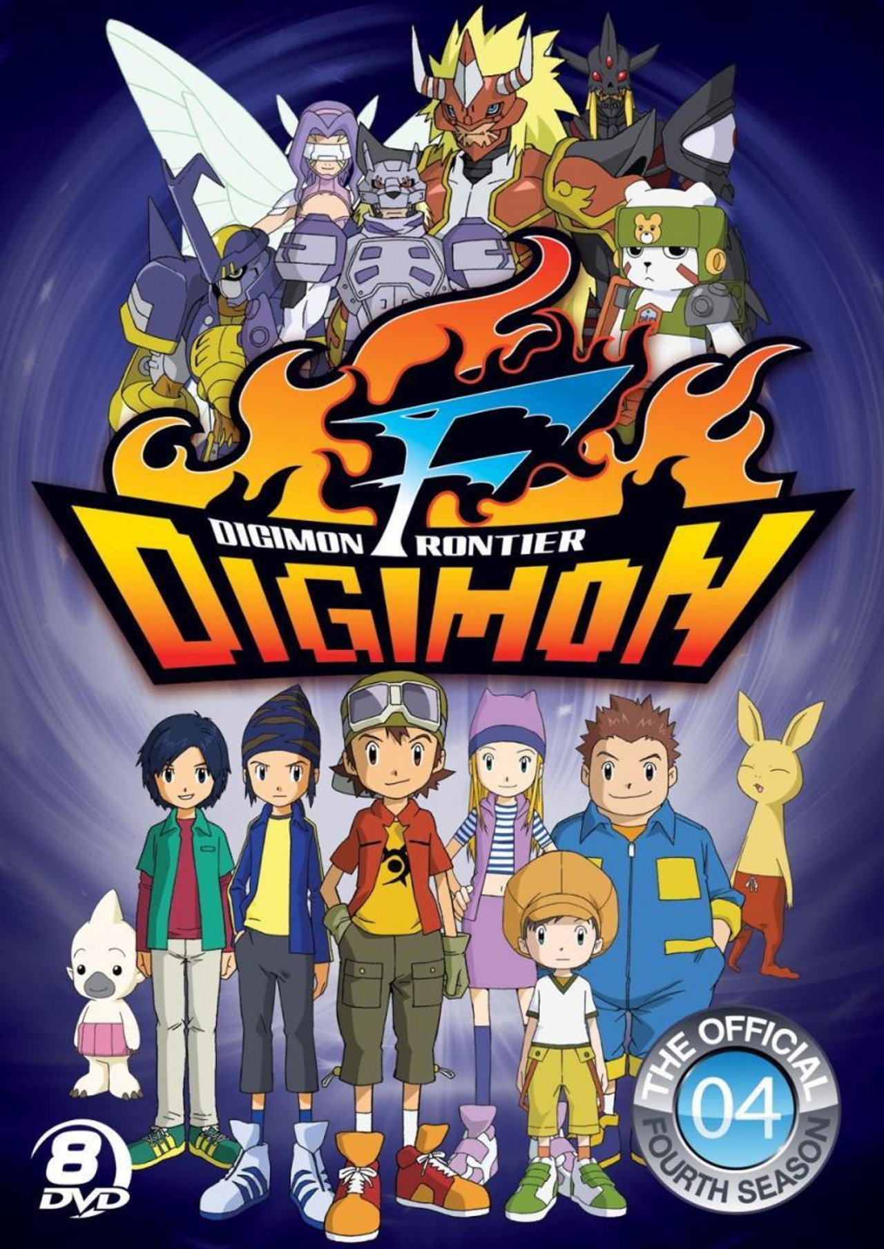 Pôster de Digimon Frontier