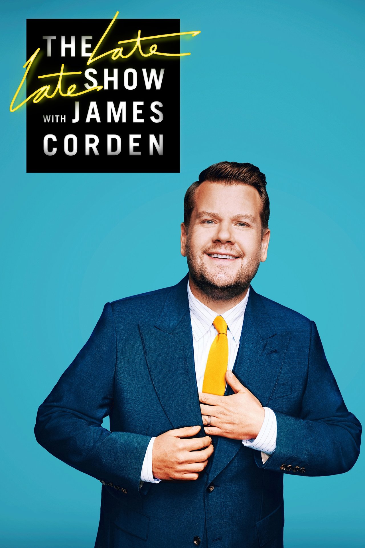 Pôster de The Late Late Show com James Corden