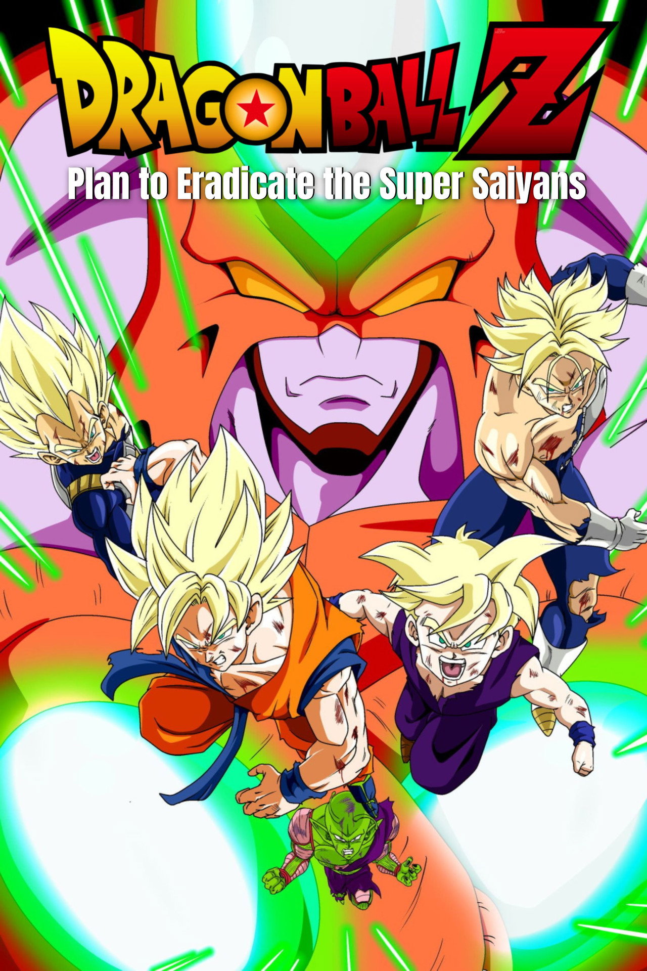 Pôster de Dragon Ball Z: O Plano Para Erradicar os Saiyajins