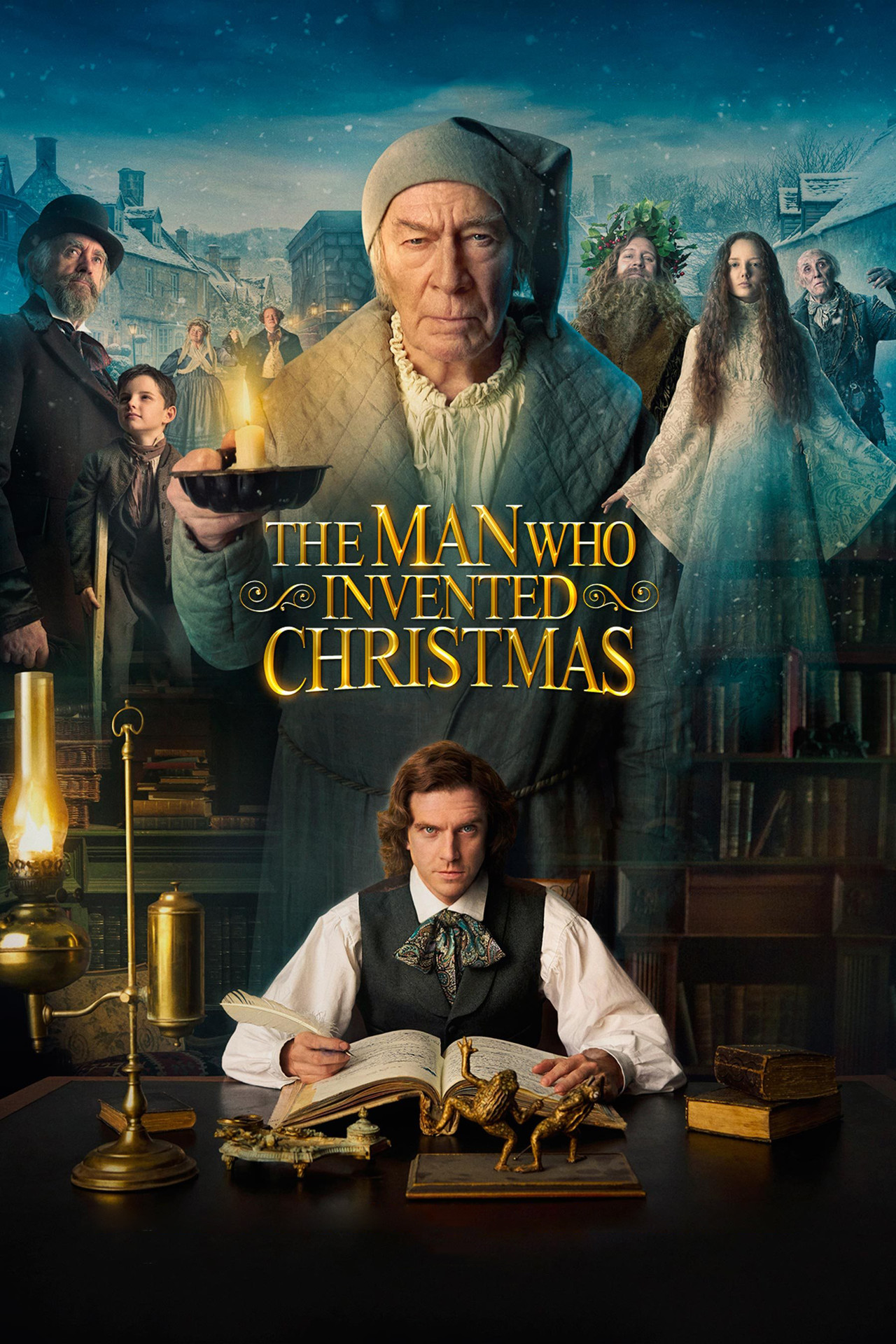 Pôster de The Man Who Invented Christmas