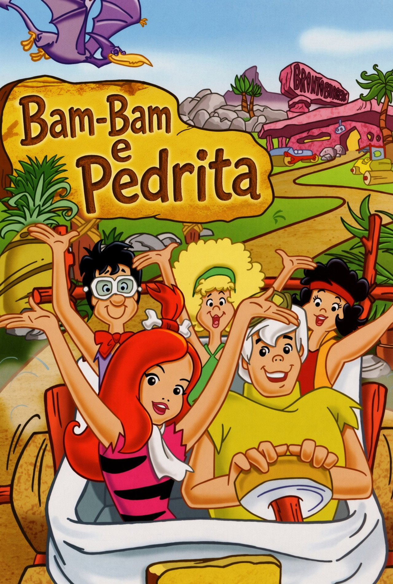 Pôster de Bam-Bam e Pedrita