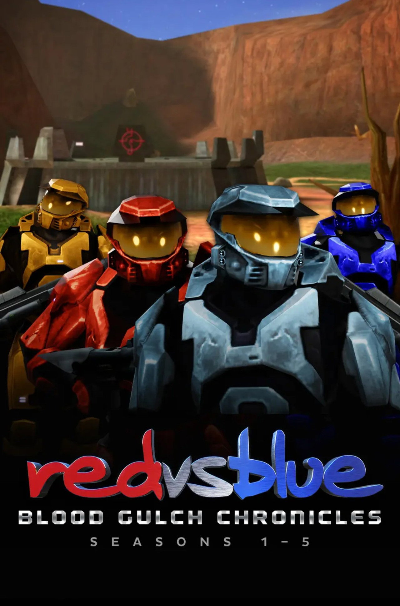 Pôster de Red Vs Blue Blood Gulch Chronicles I