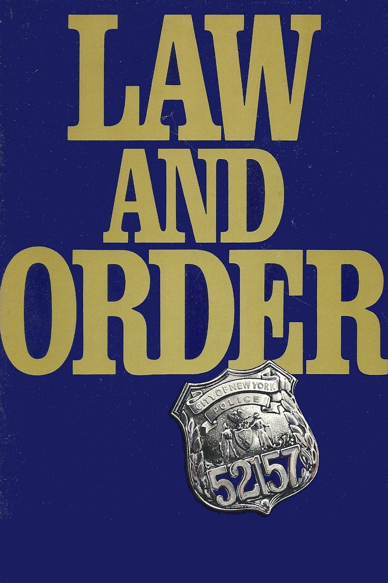 Pôster de Law and Order