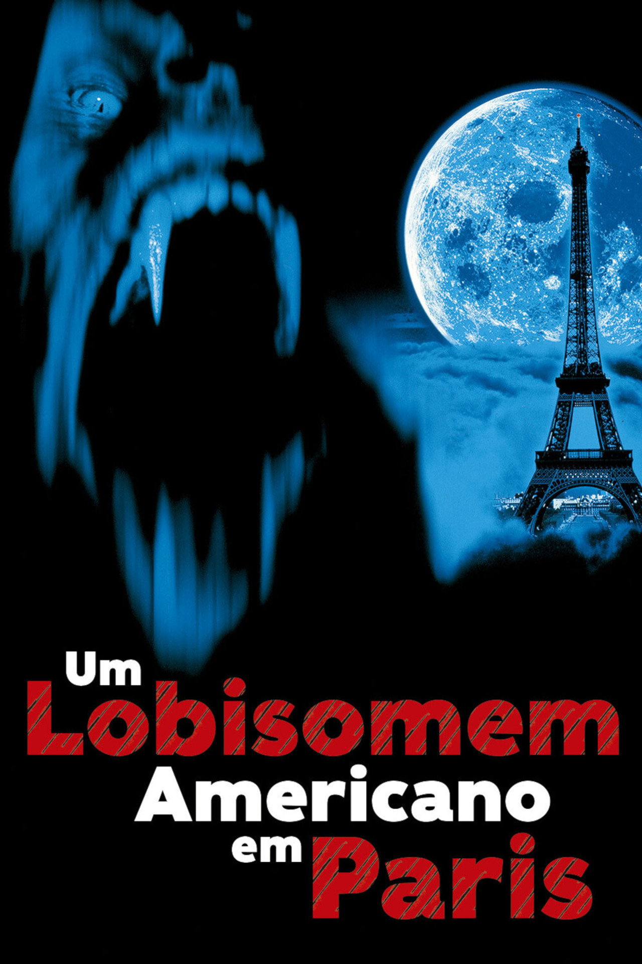 Pôster de Um Lobisomem Americano em Paris