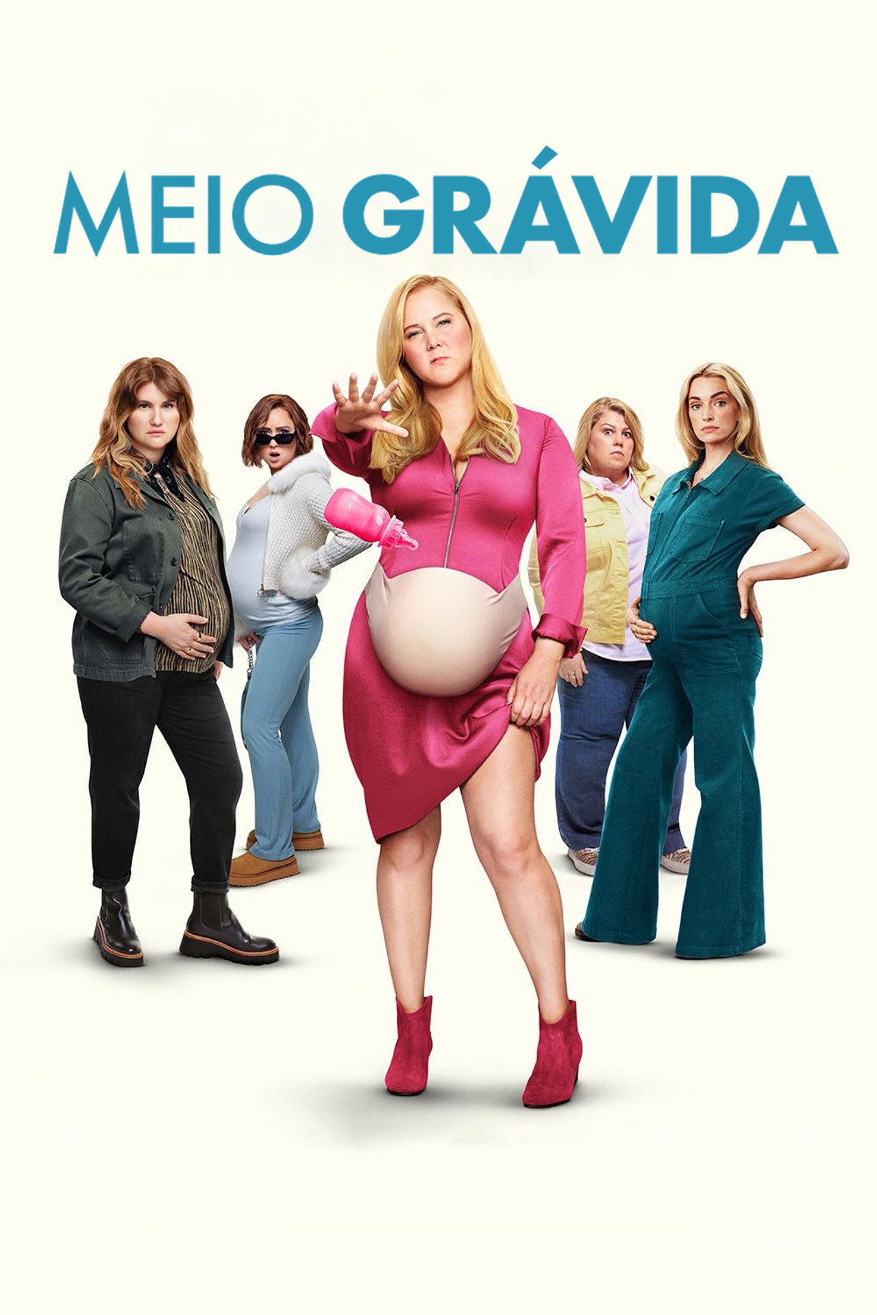 Pôster de Meio Grávida