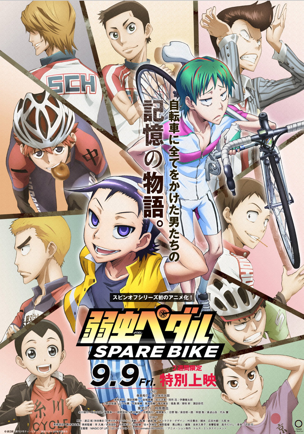 Pôster de Yowamushi Pedal: Spare Bike
