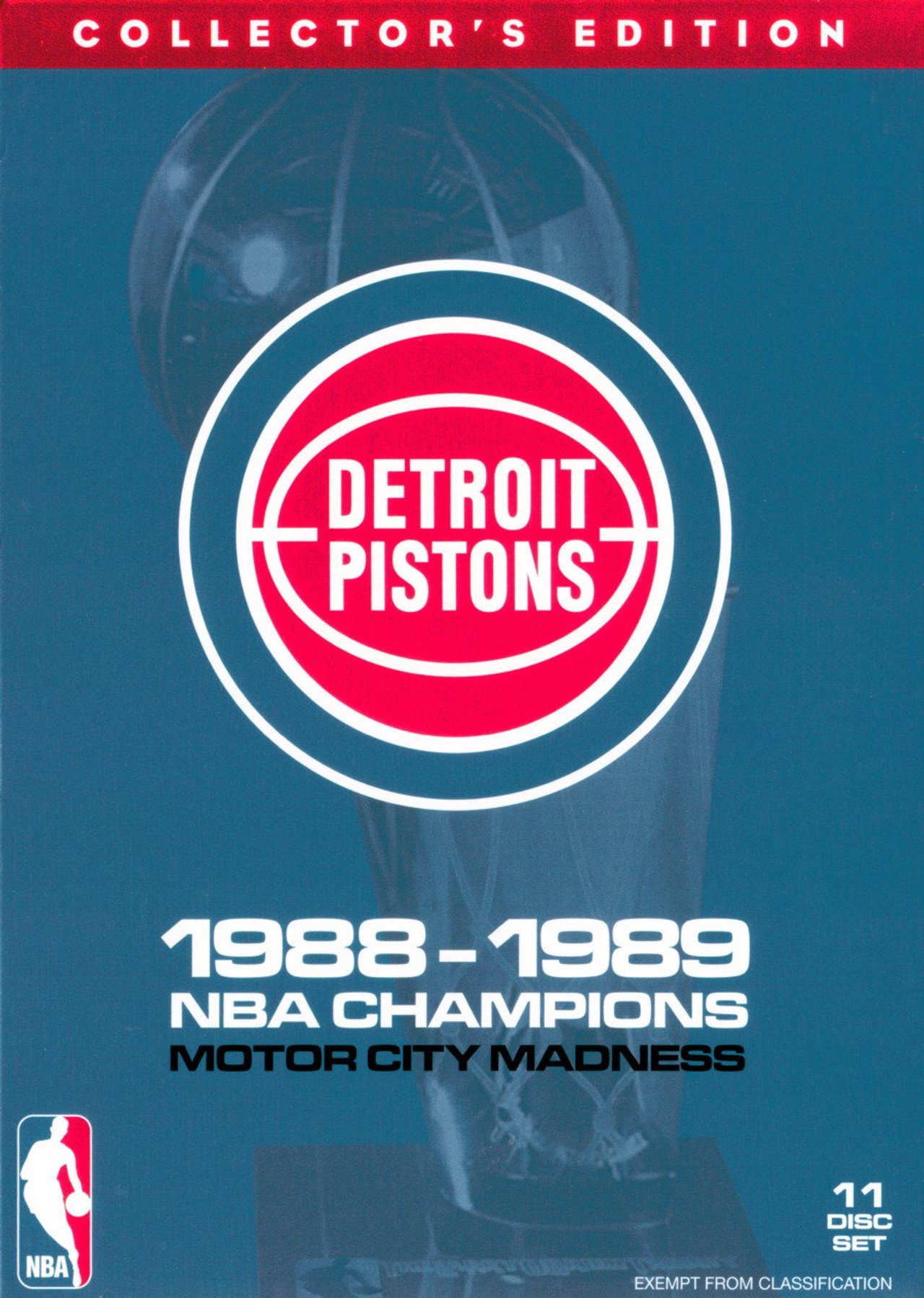 Pôster de Detroit Pistons: 1988-1989 NBA Champions - Motor City Madness