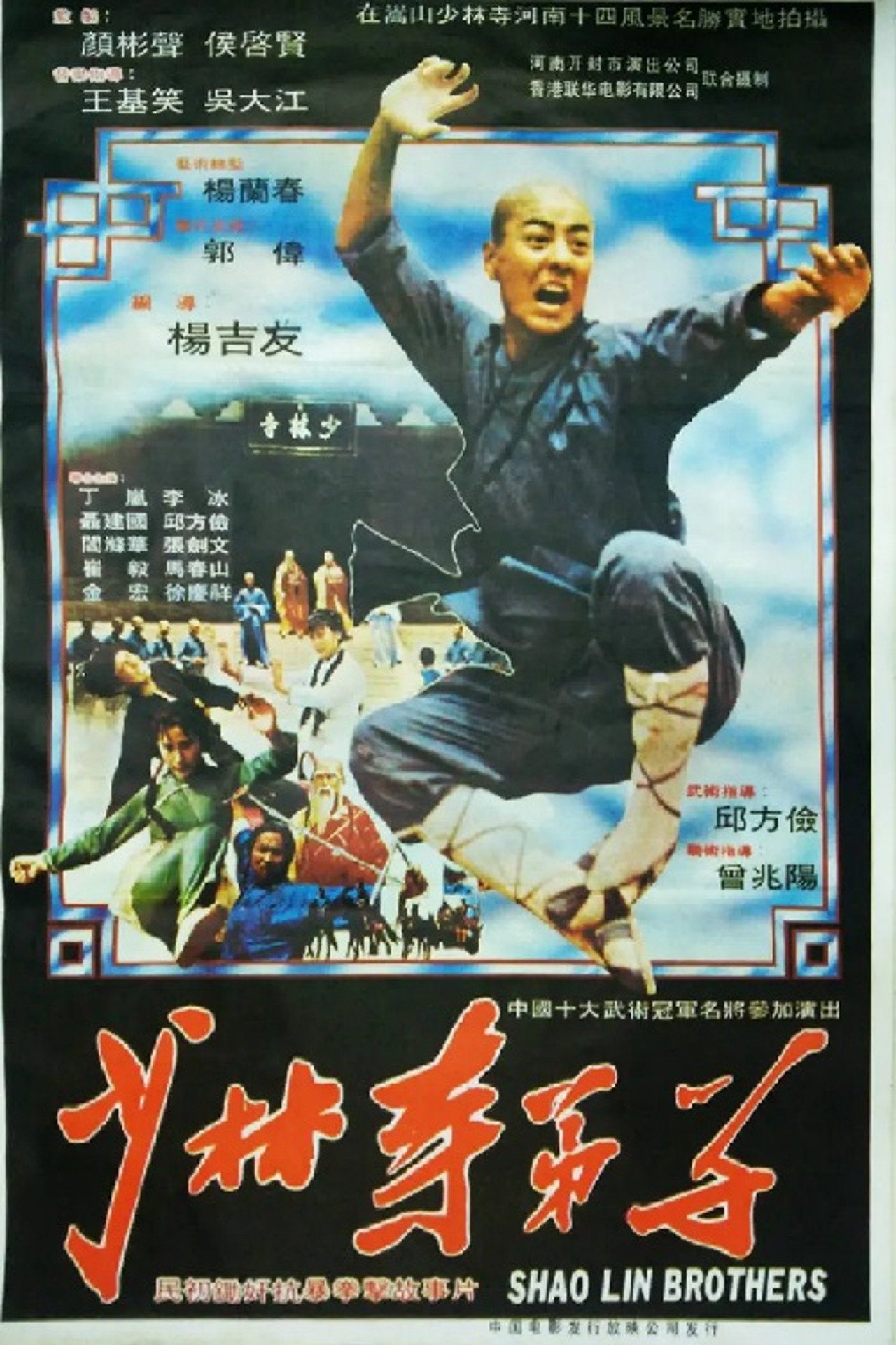 Pôster de 少林寺弟子