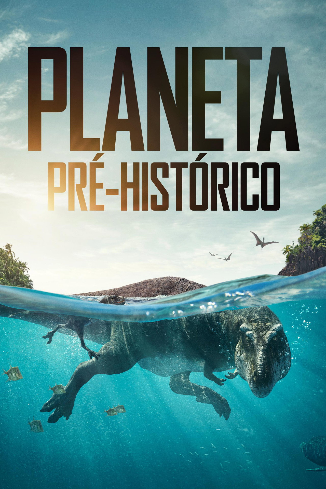 Pôster de Planeta Pré-Histórico