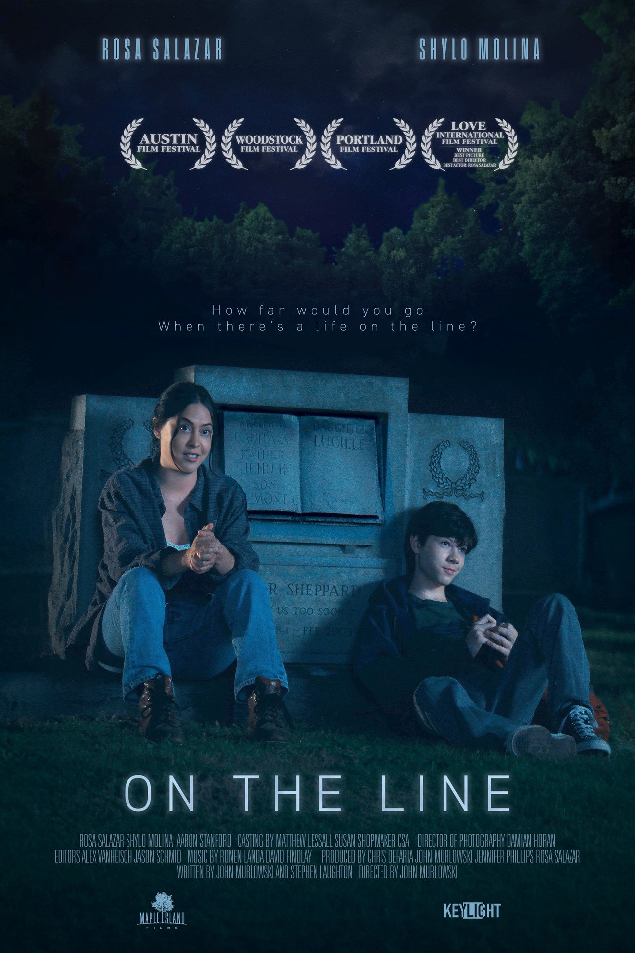 Pôster de On The Line